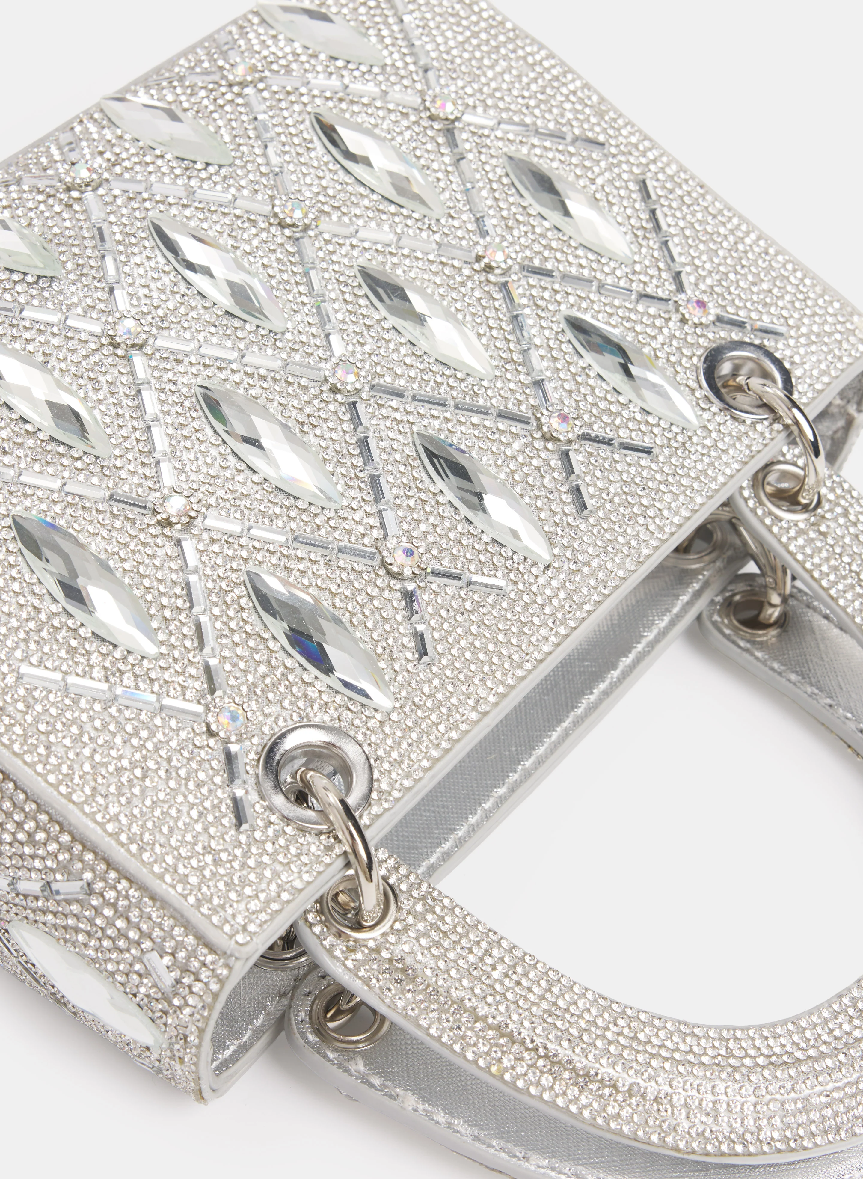 Crystal Embellished Handbag - Image 2