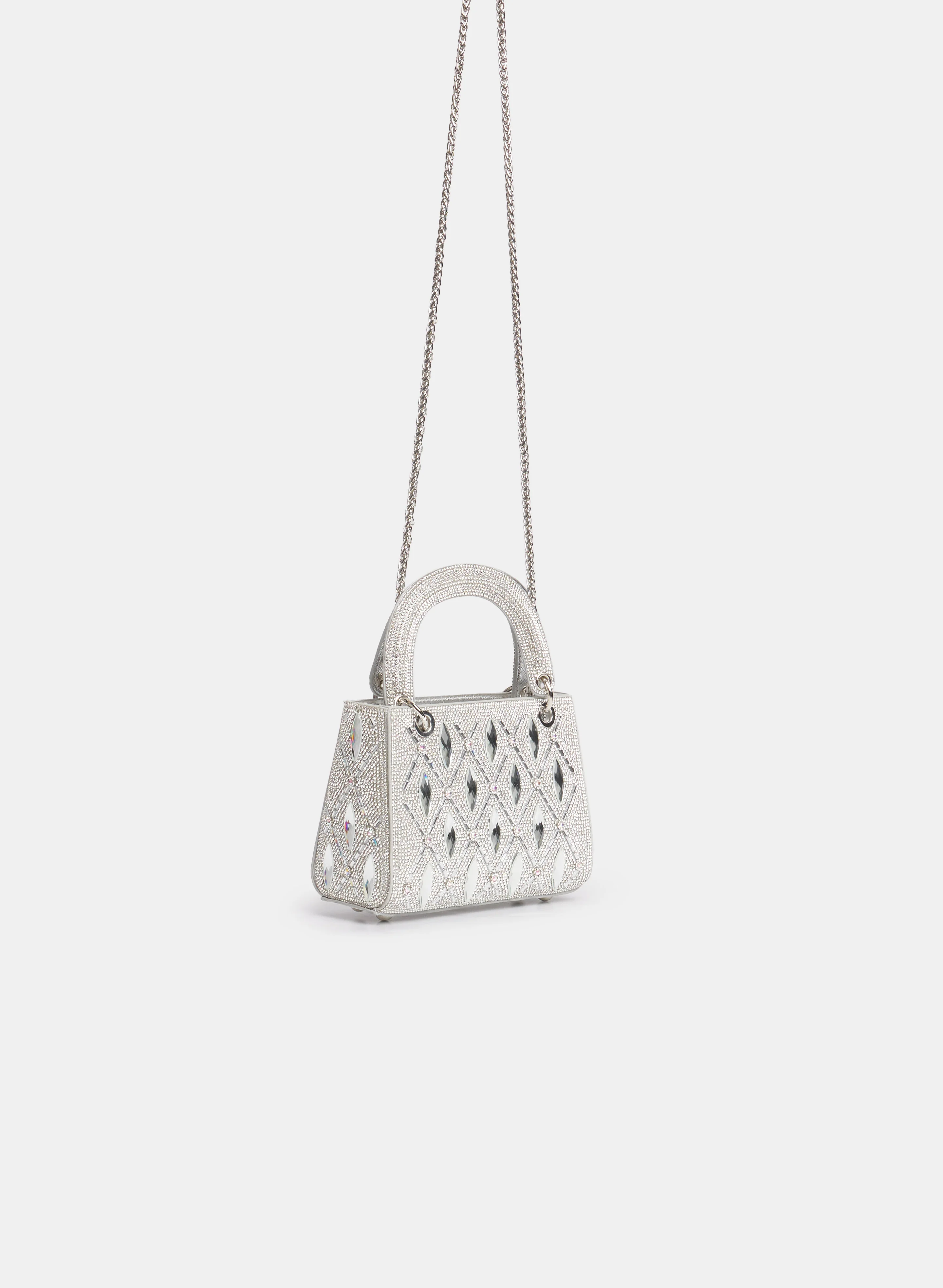 Crystal Embellished Handbag - Image 4
