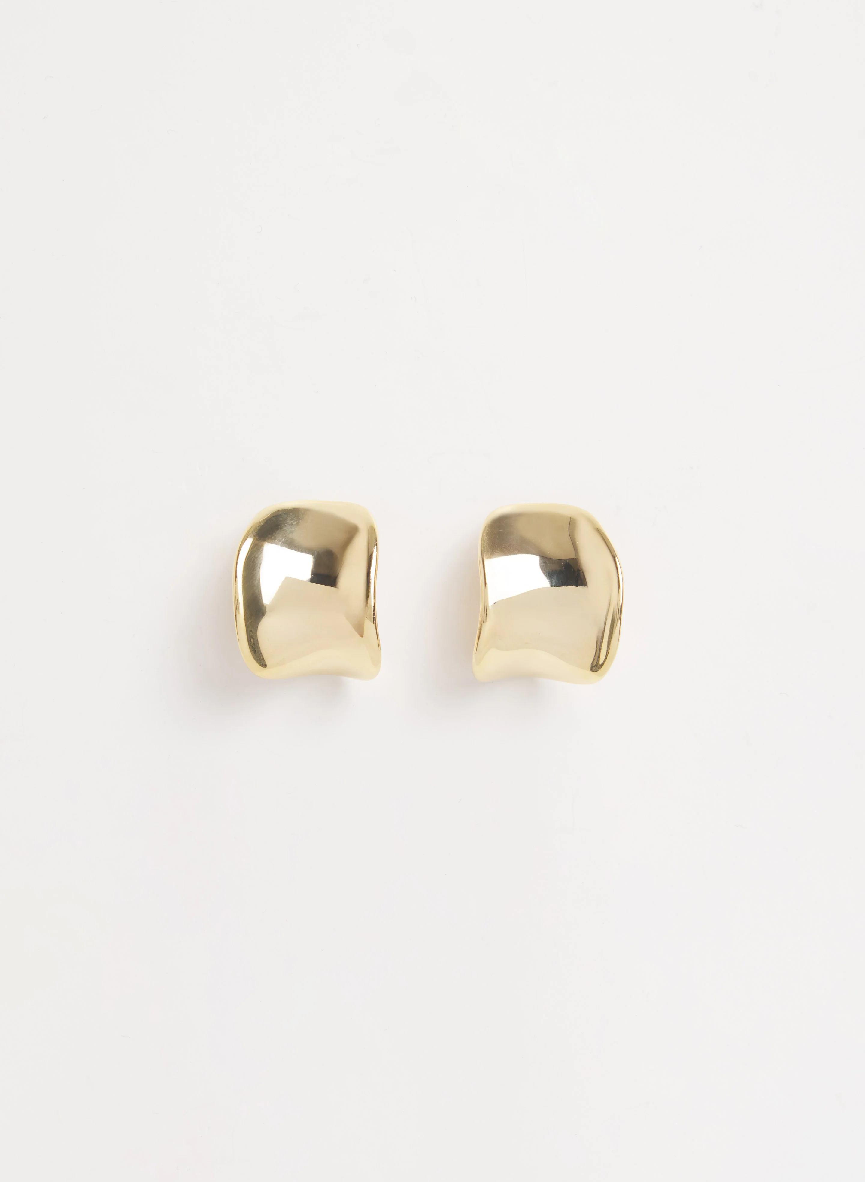 Curved Hoop Earrings