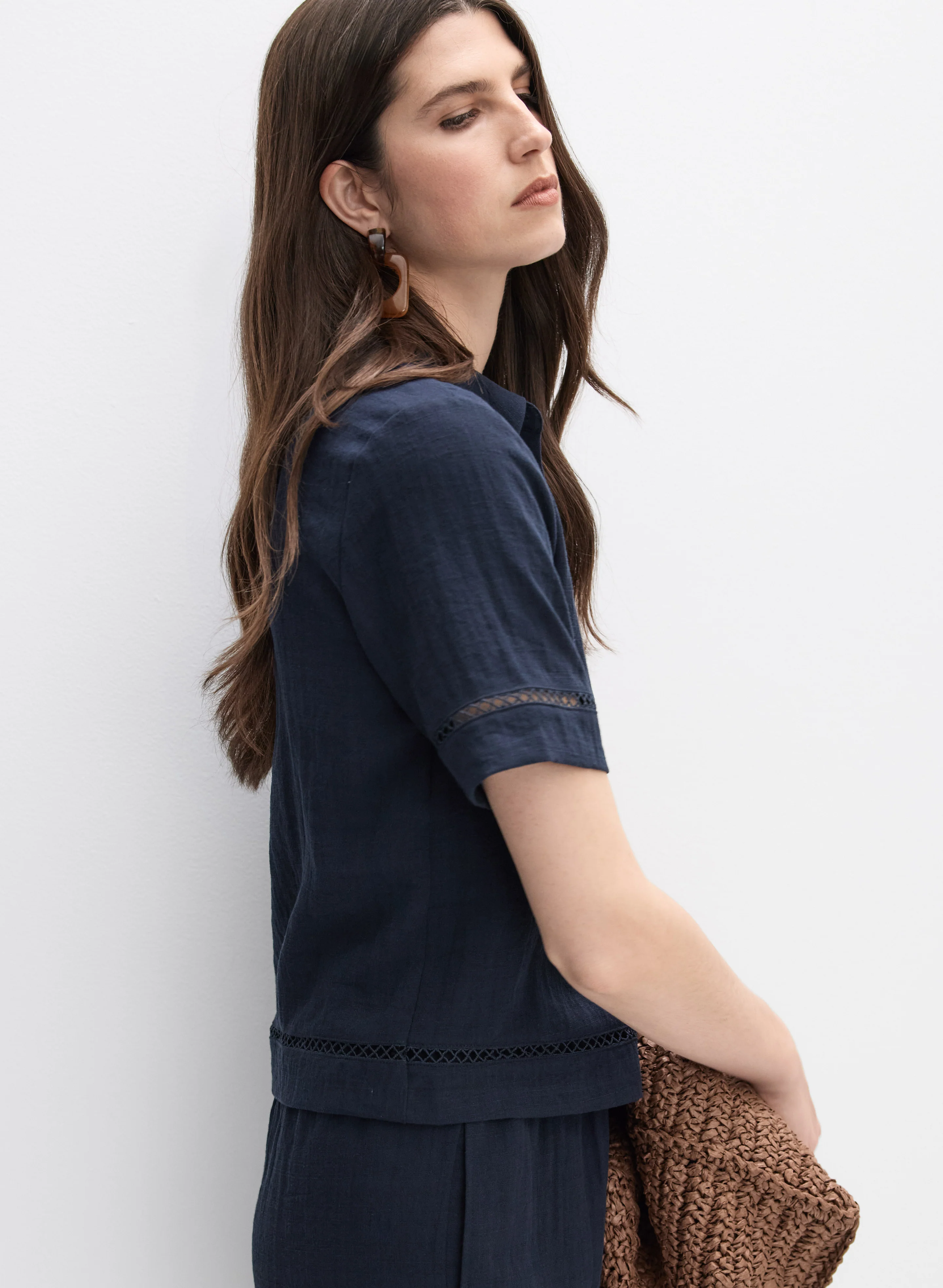 Cut-Out Detail Blouse - Image 2