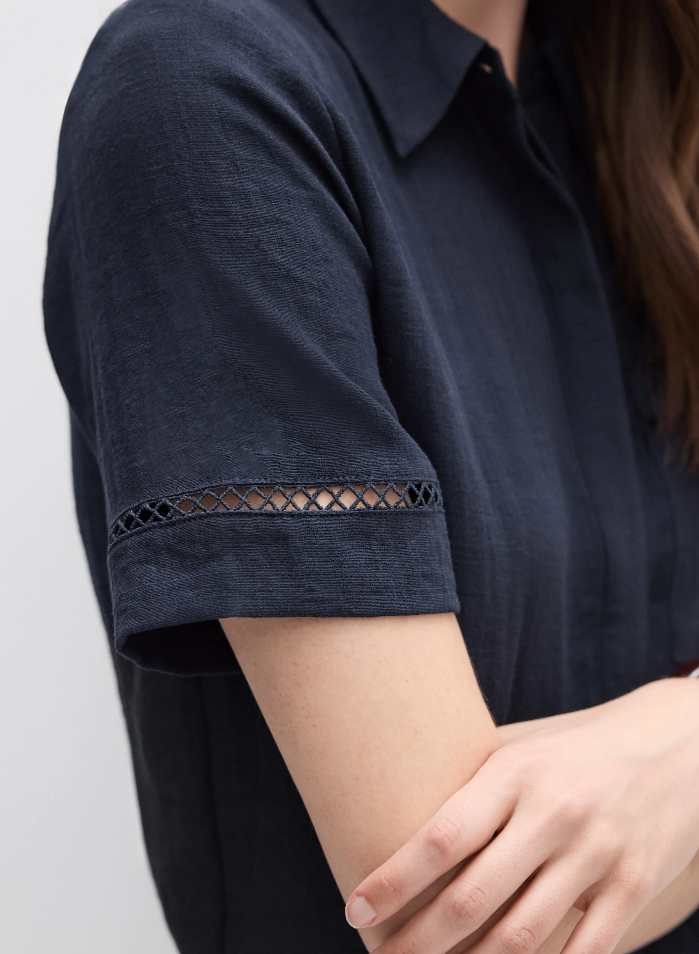 Cut-Out Detail Blouse - Image 5