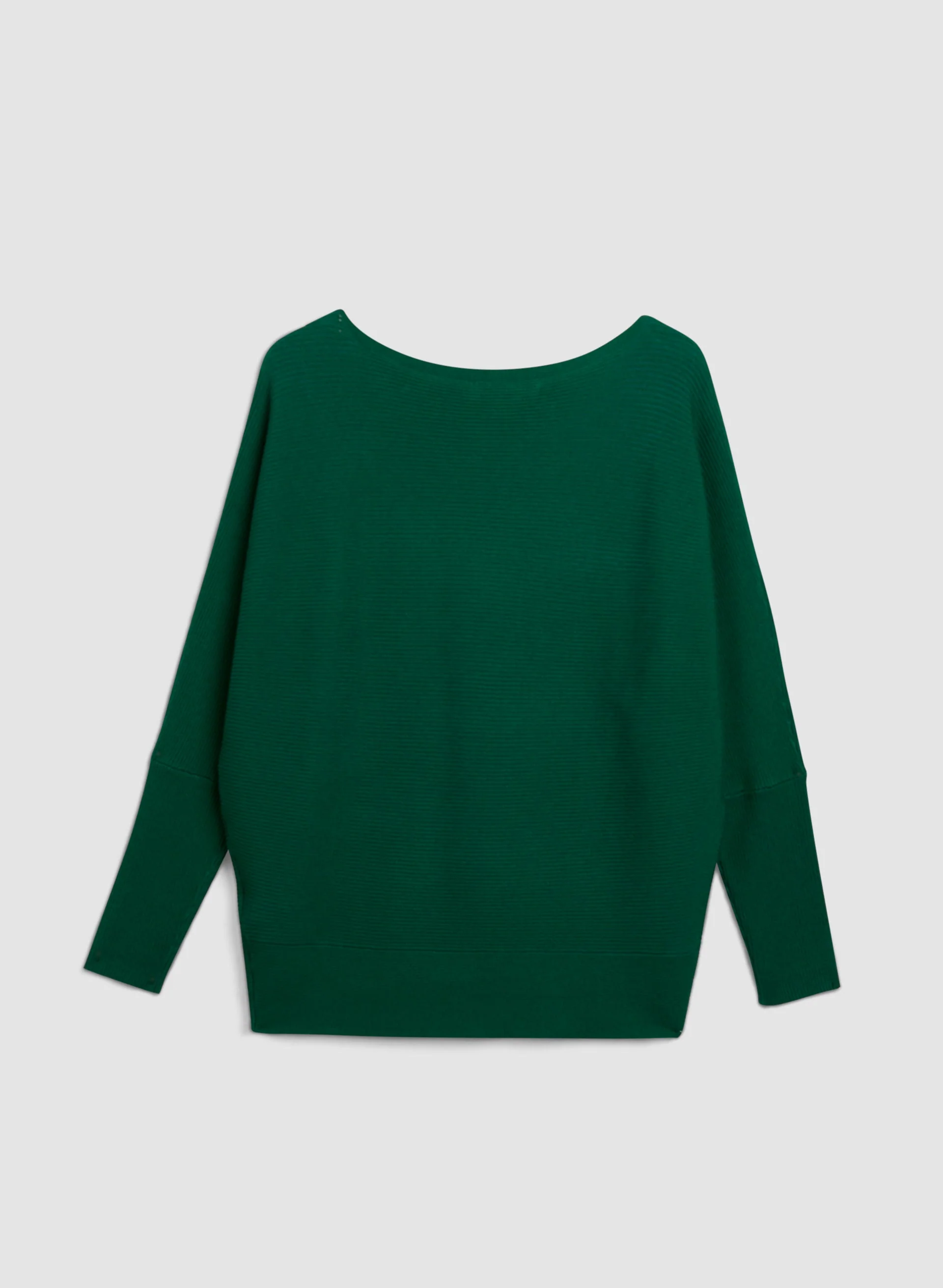 Dolman Sleeve Rib Knit Sweater - Image 8