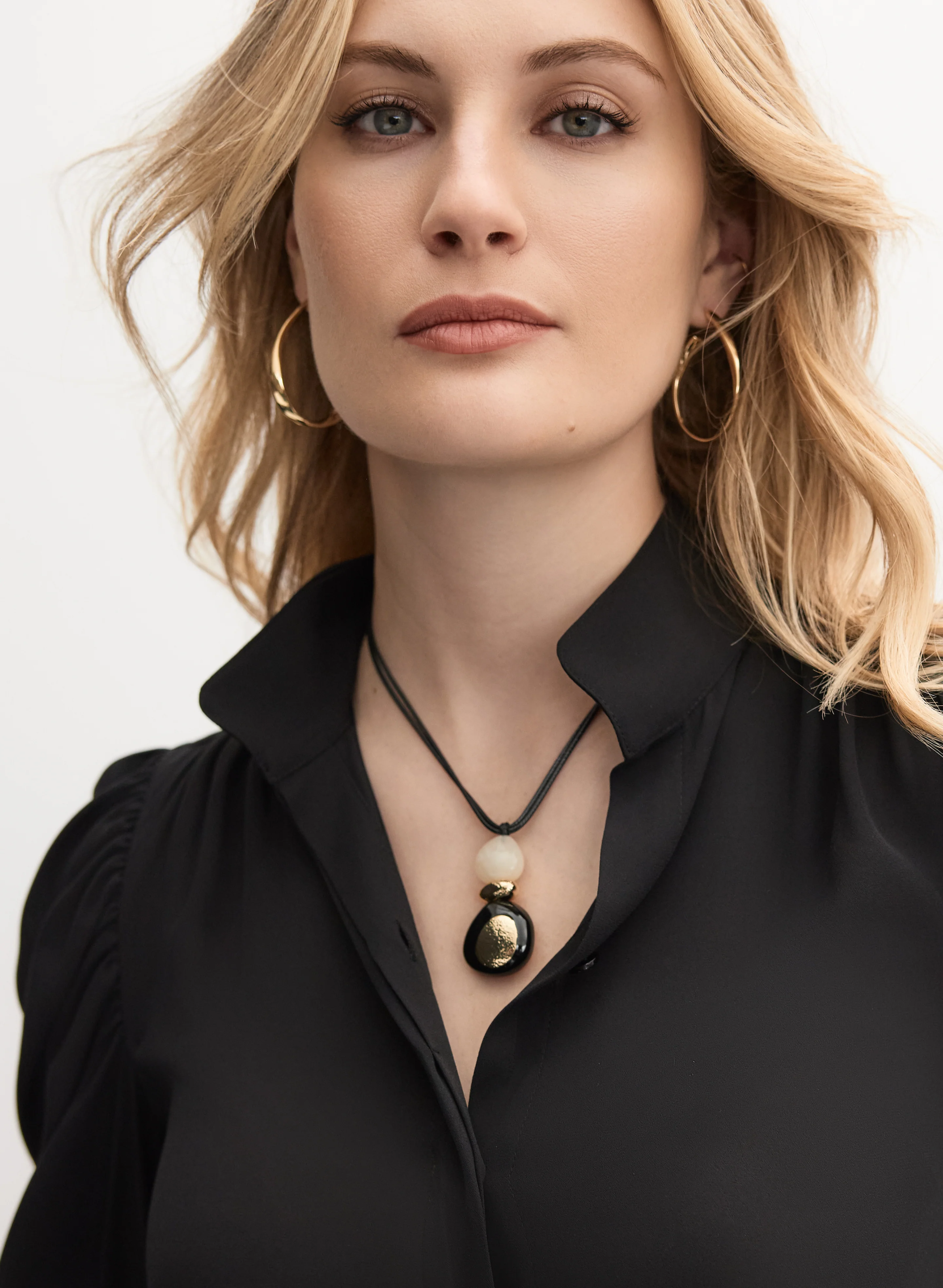 Stand Collar Blouse - Image 2