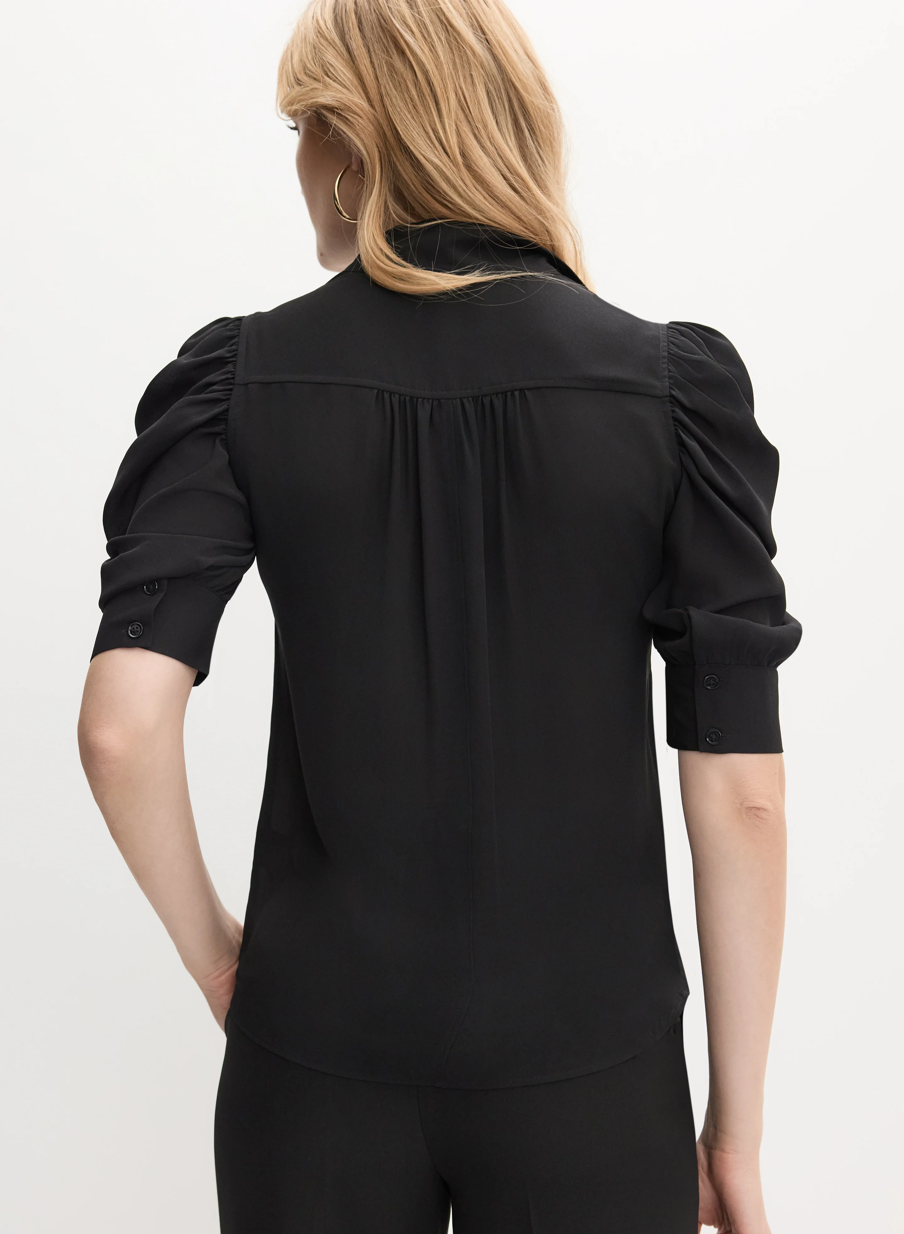 Stand Collar Blouse - Image 4