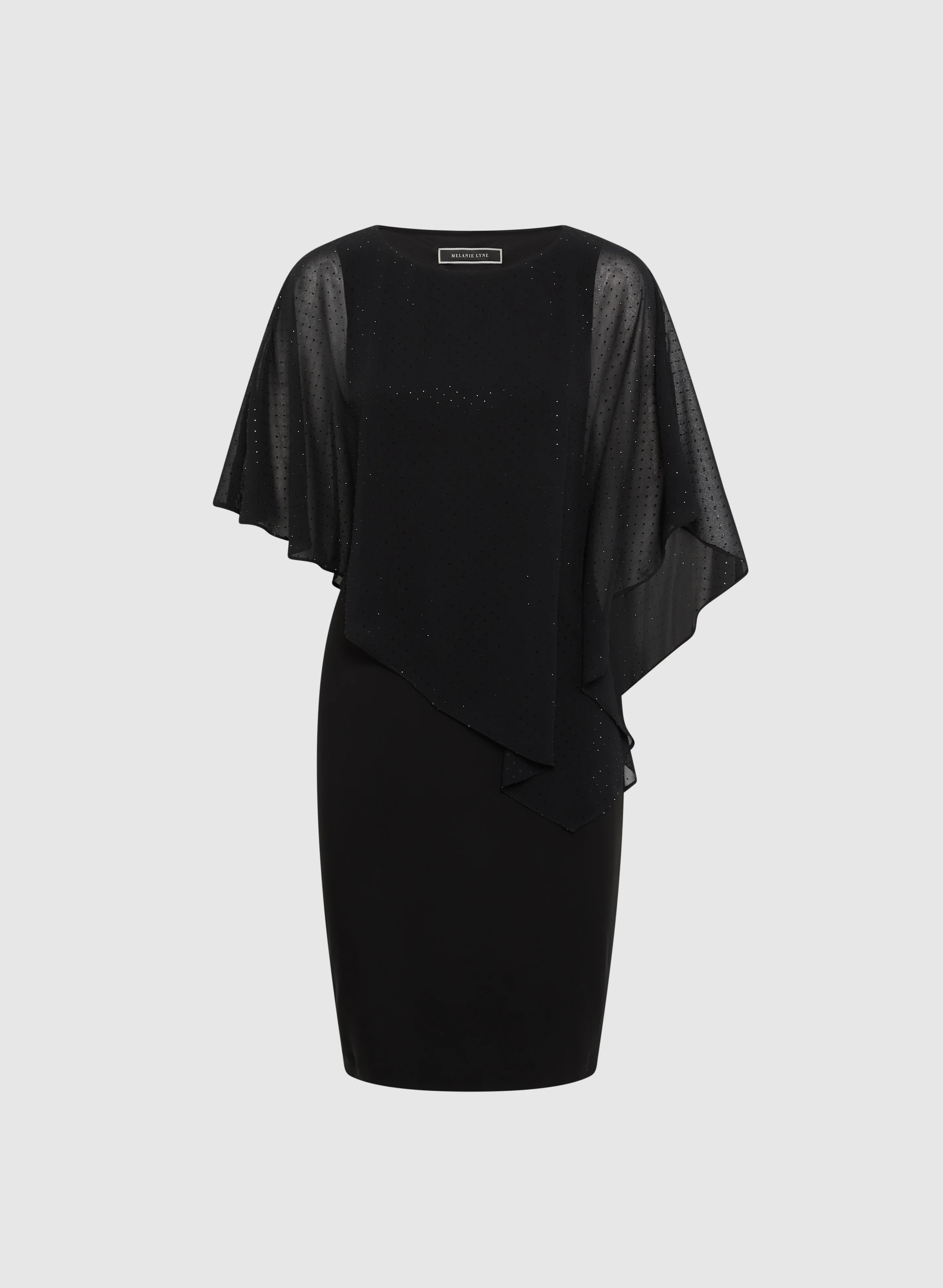 Embellished Overlay Dress - Image 5
