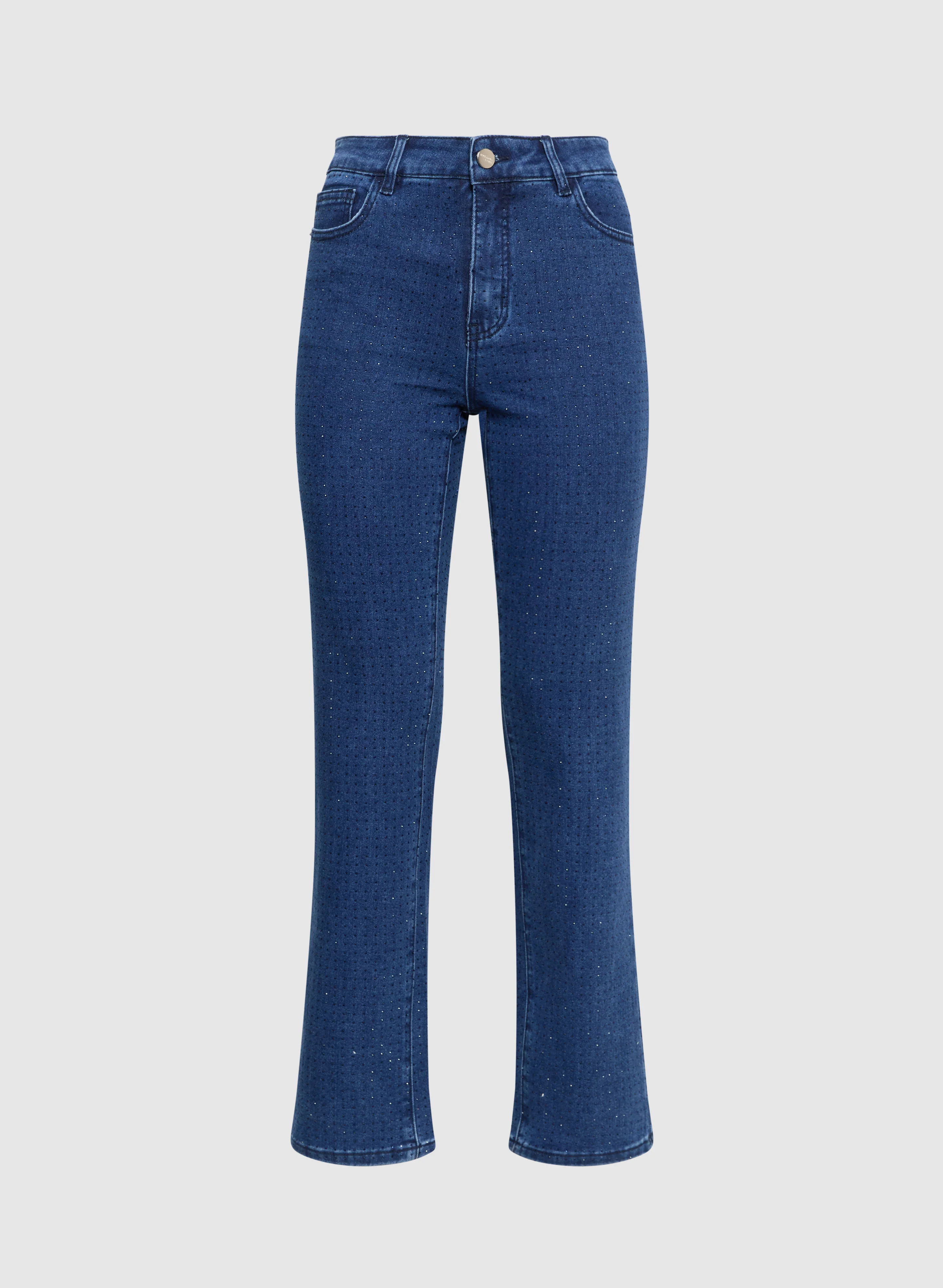 Embellished Straight-Leg Jeans - Image 6