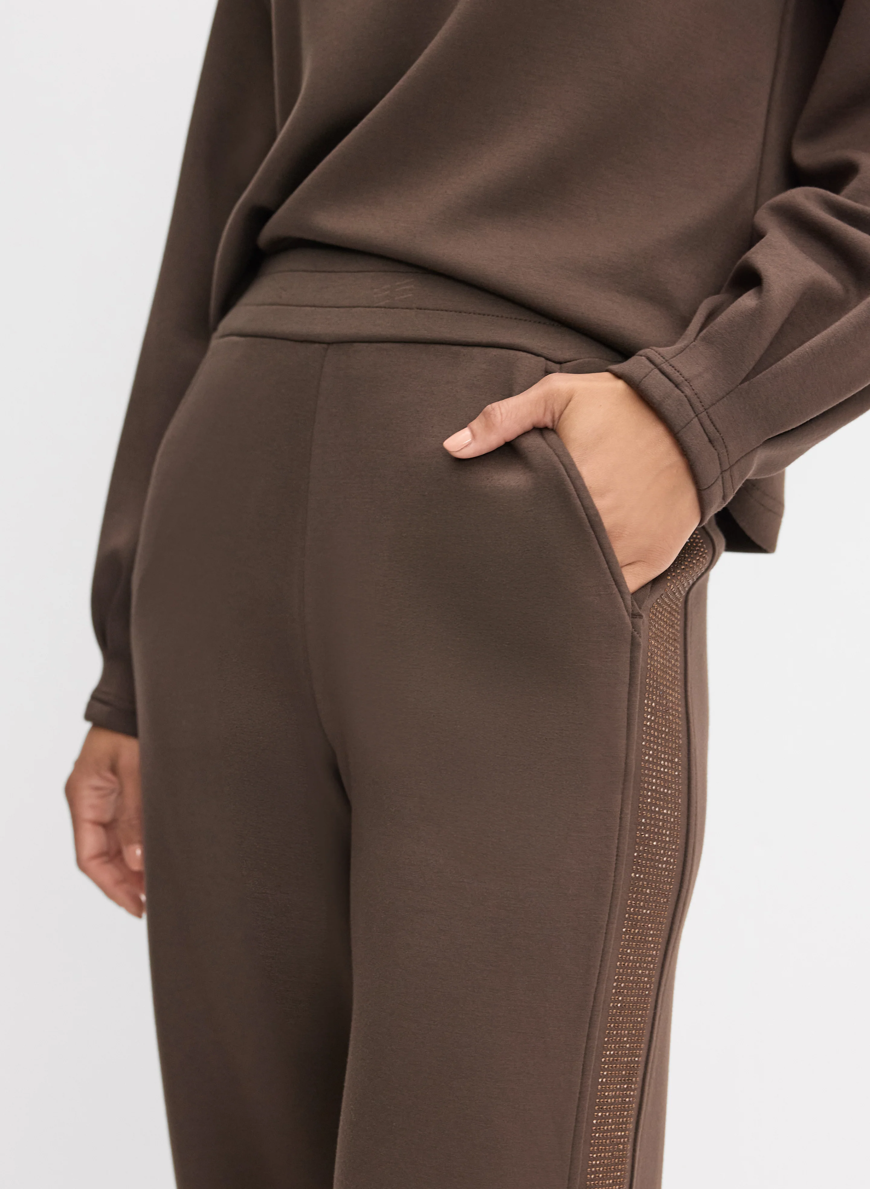 Embellished Wide-Leg Pants - Image 4