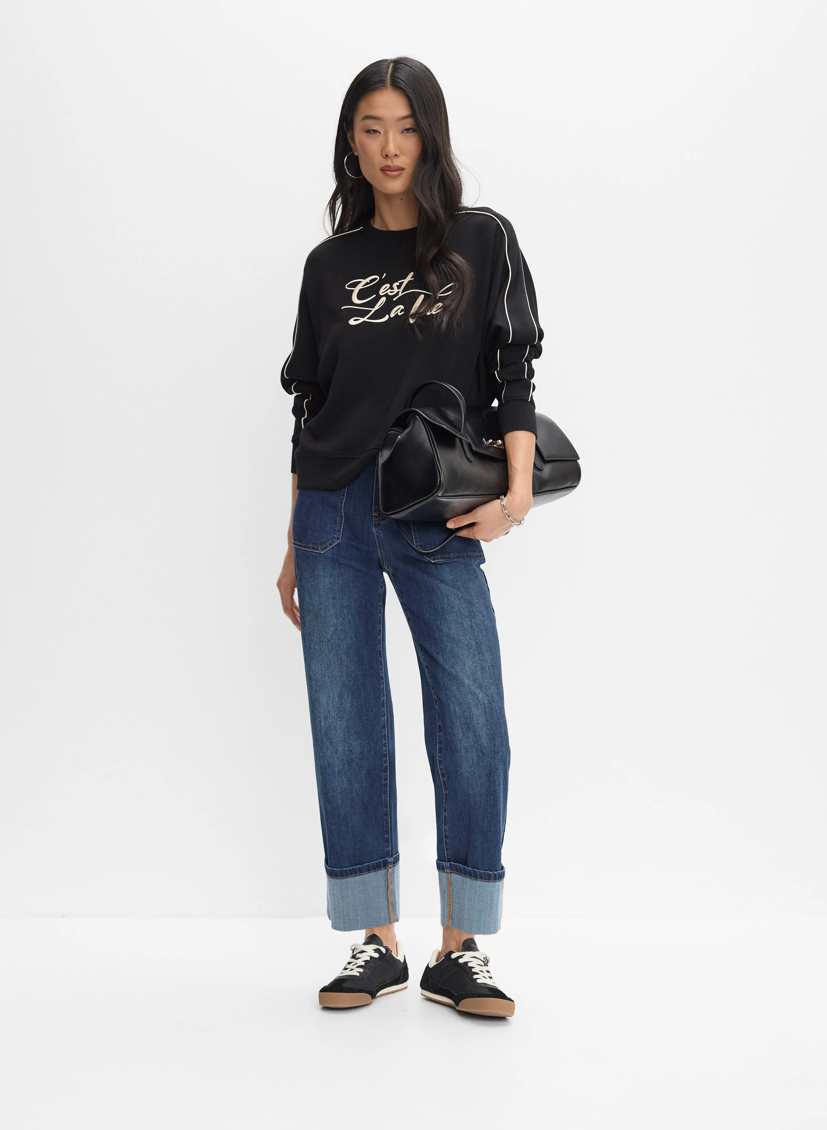 Embroidered Script Sweatshirt - Image 8