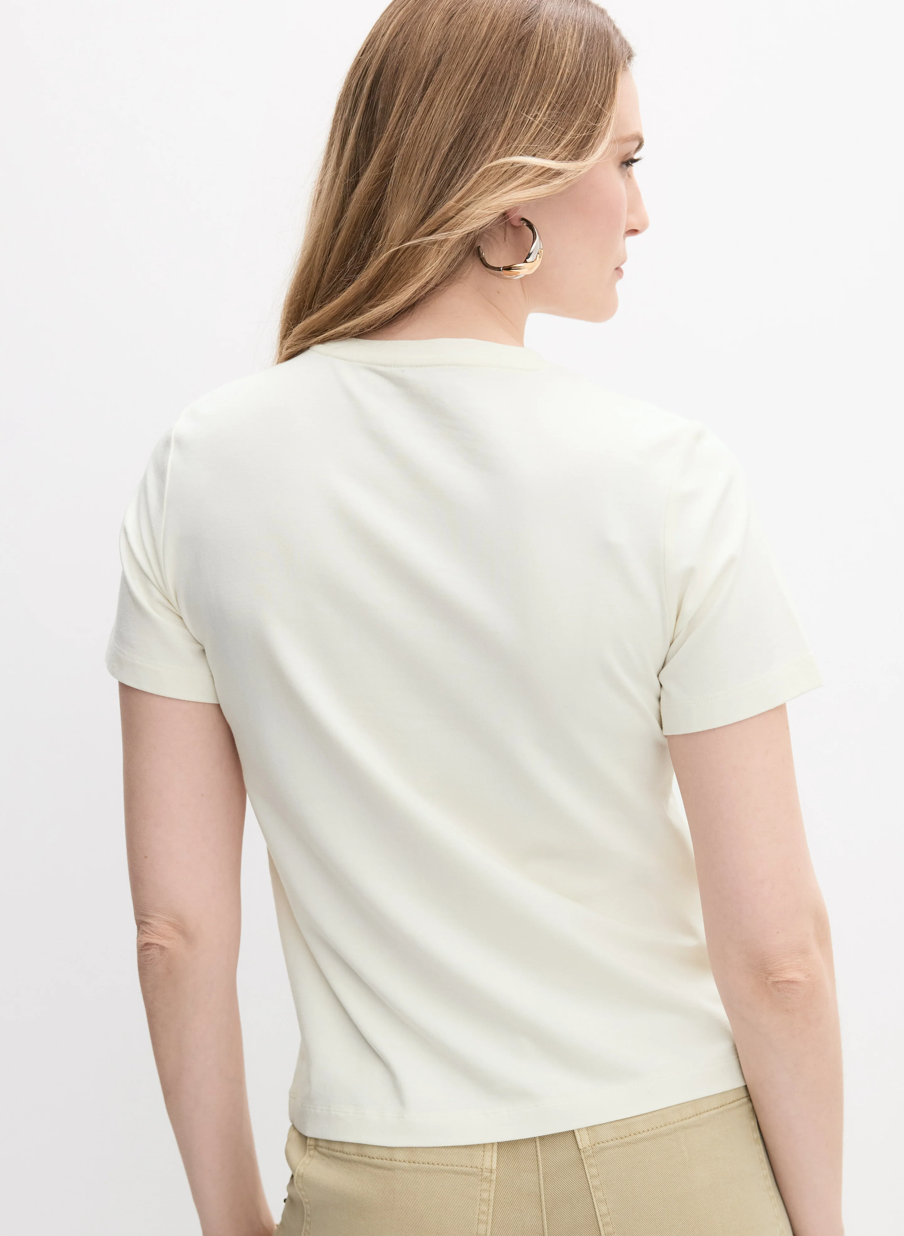 Embroidered T-Shirt - Image 4