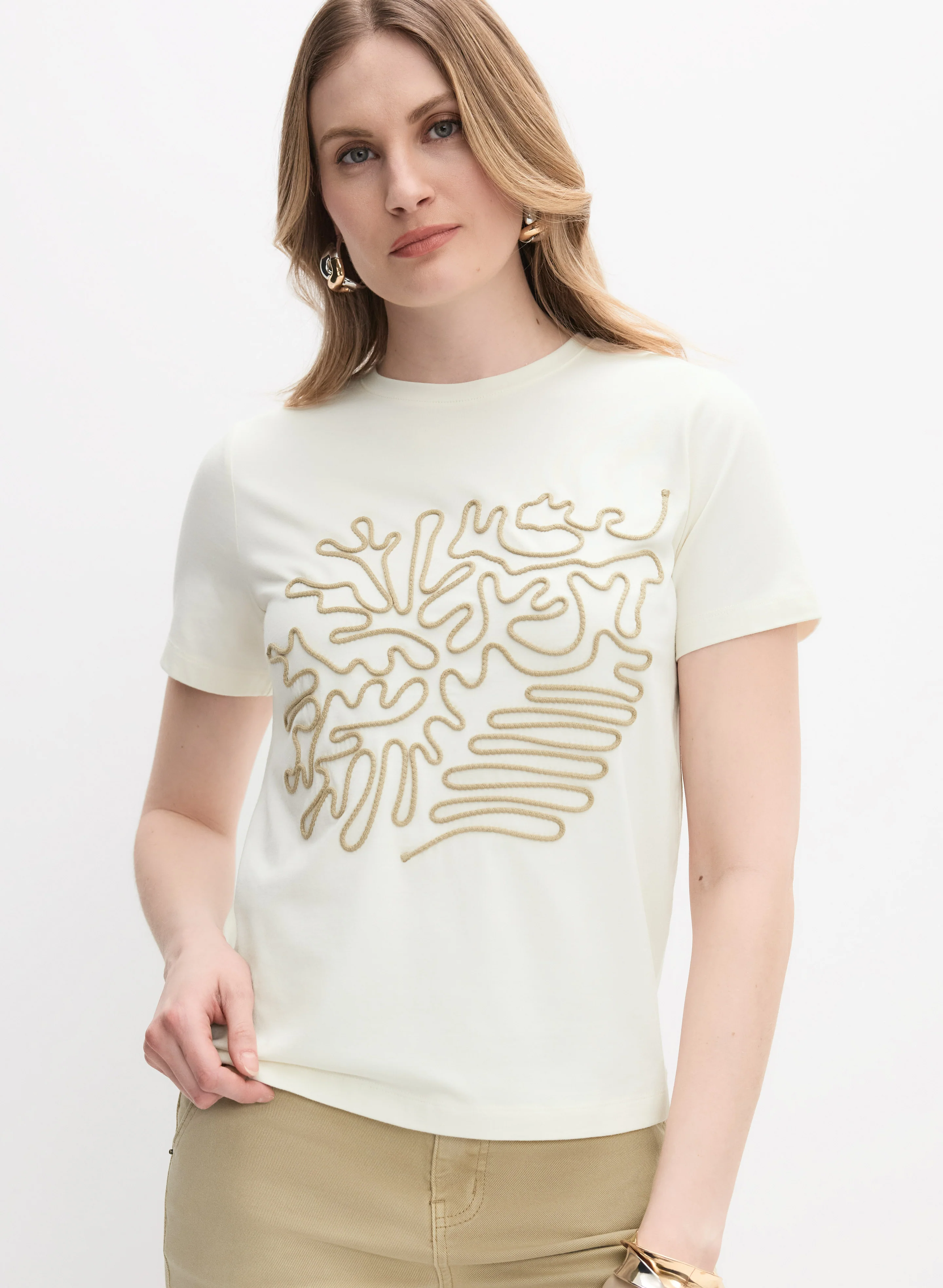 Embroidered T-Shirt - Image 5