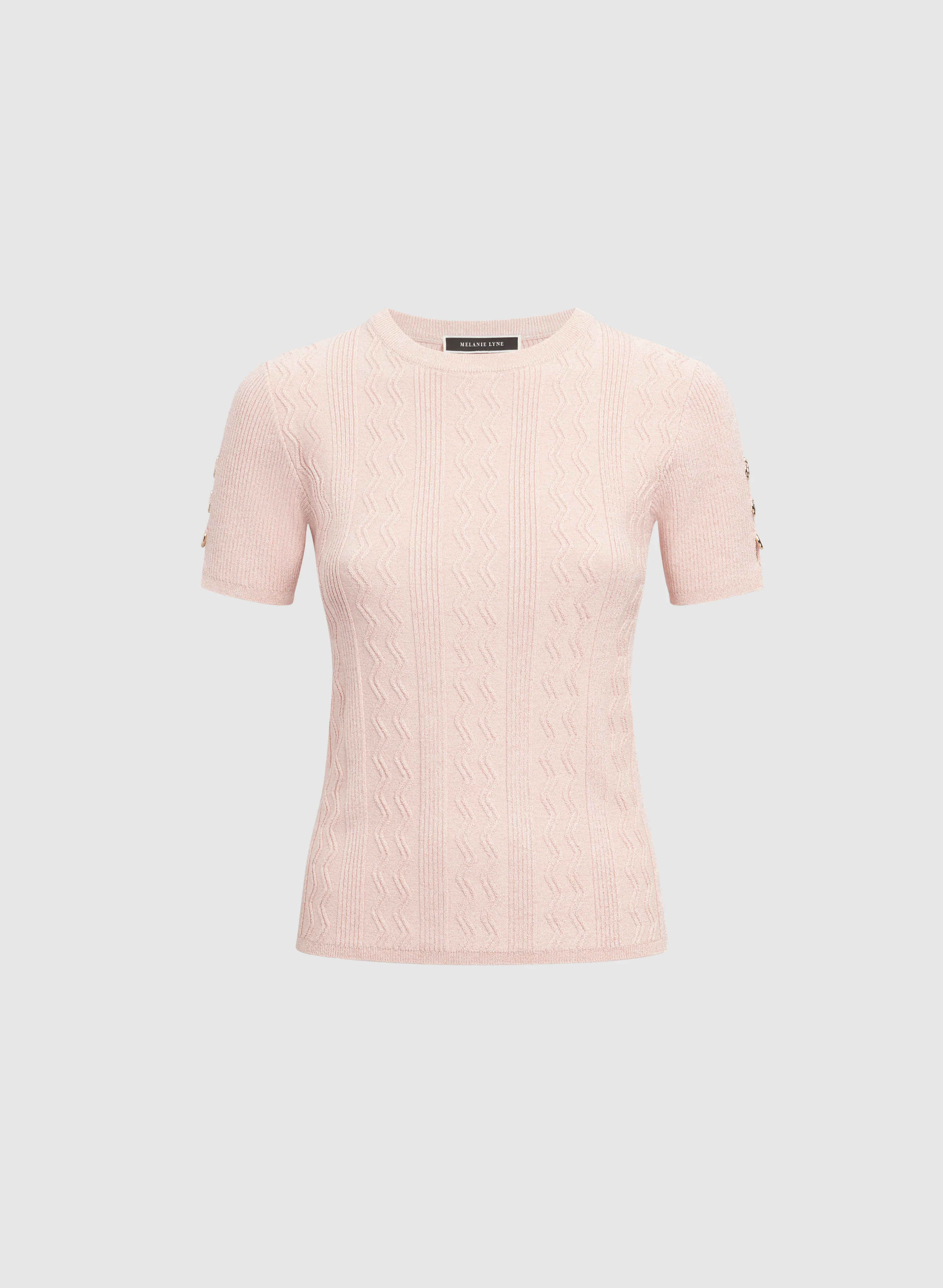 Eyelet Sleeve Pullover - Image 6