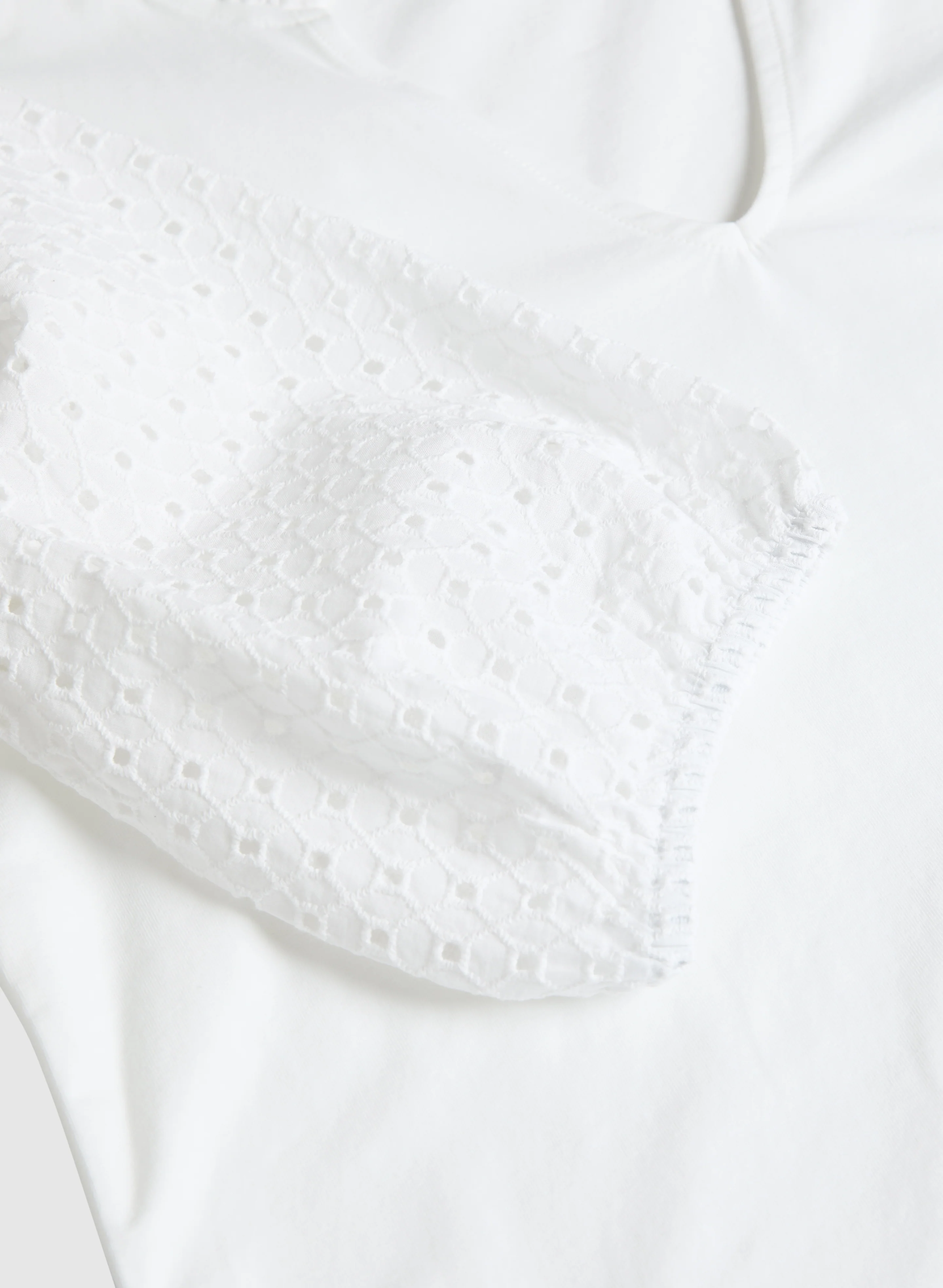 Eyelet Sleeve Top - Image 7