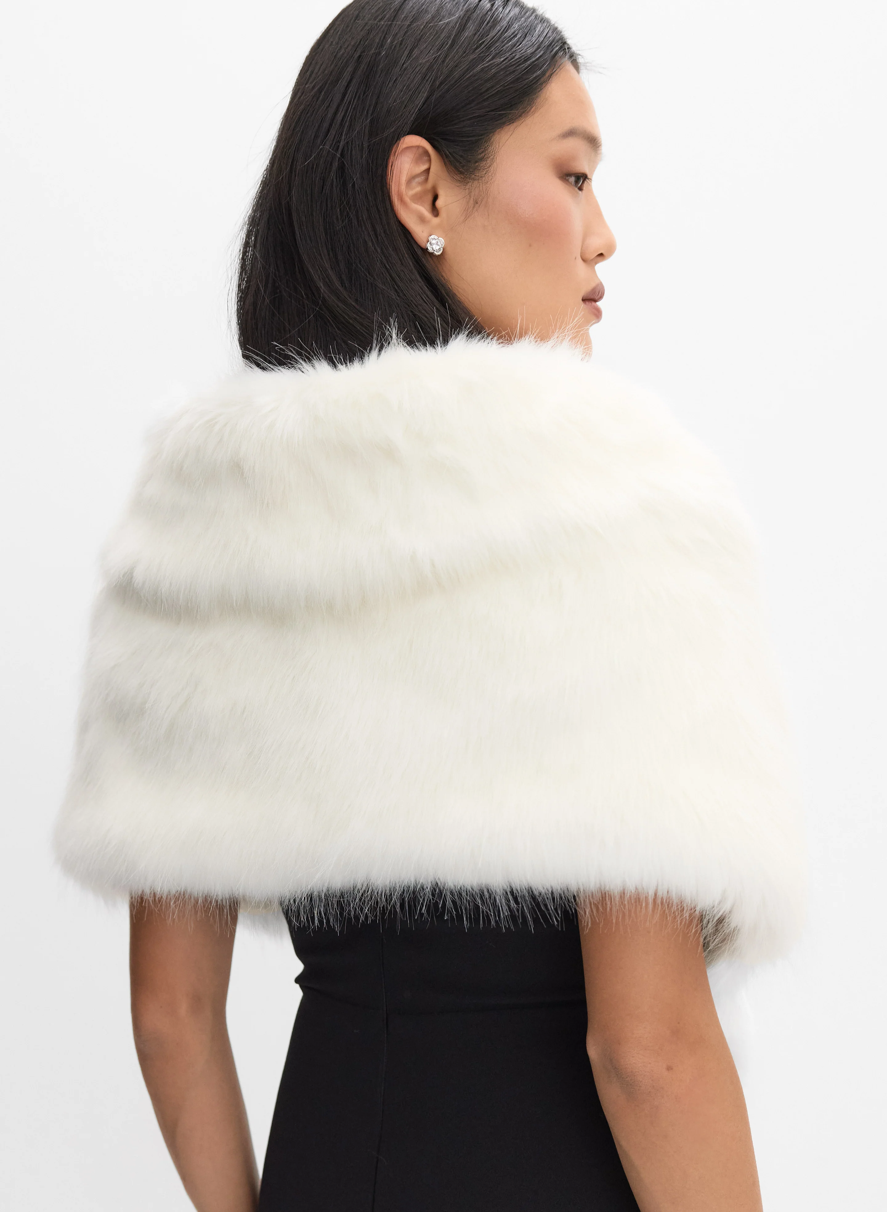Faux Fur Stole - Image 4