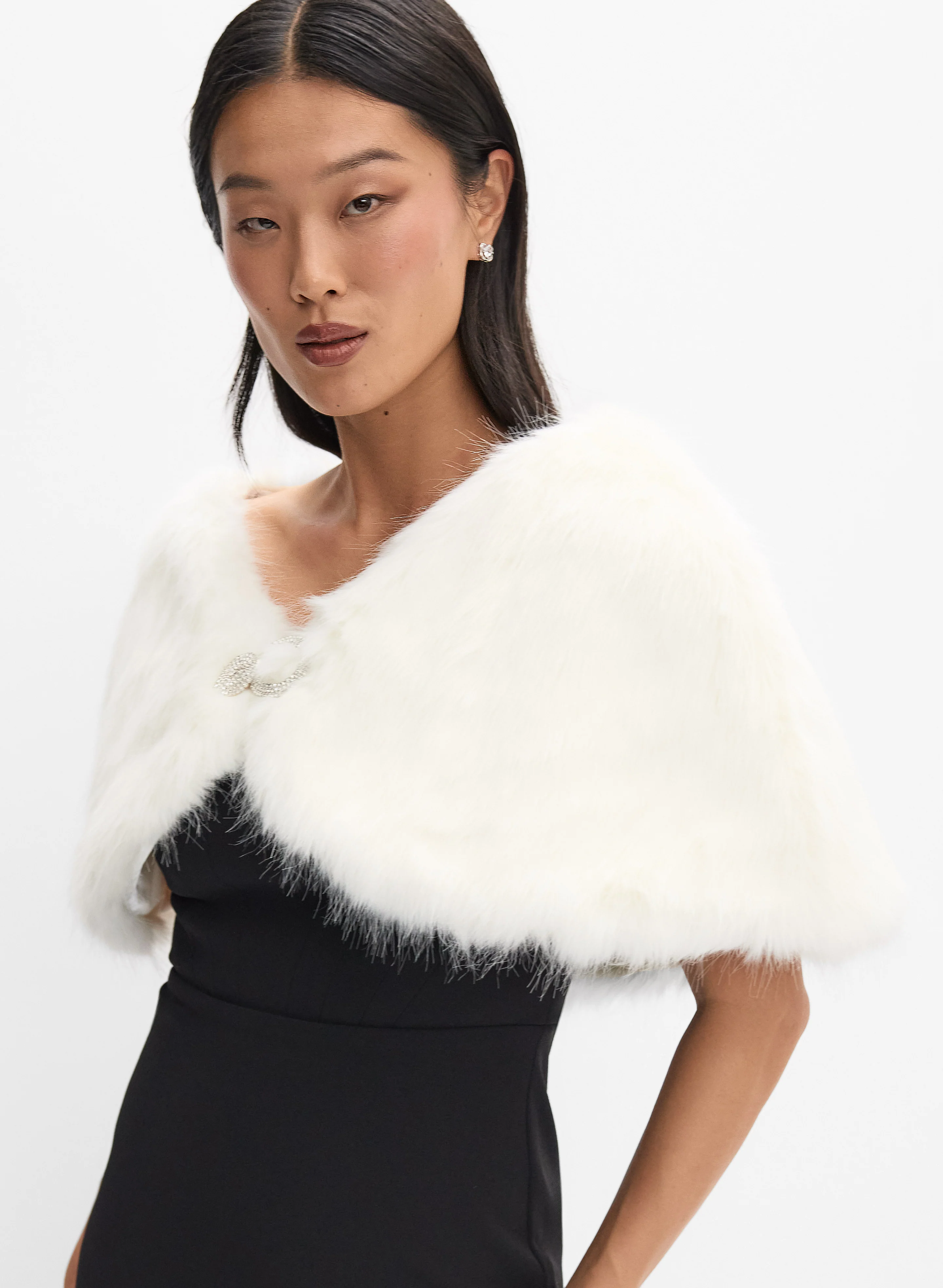 Faux Fur Stole