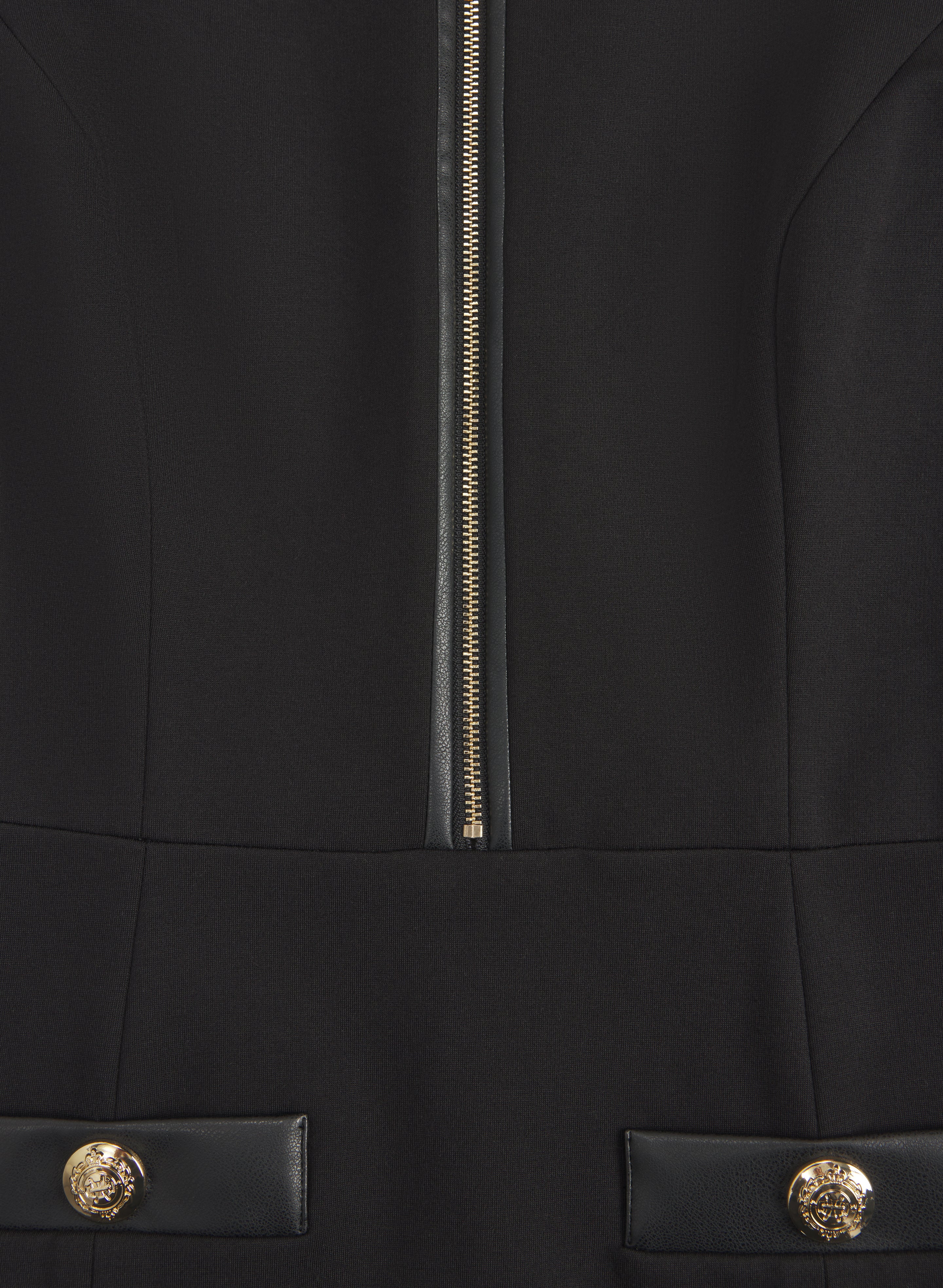 Fitted Half-Zip Dress - Image 7