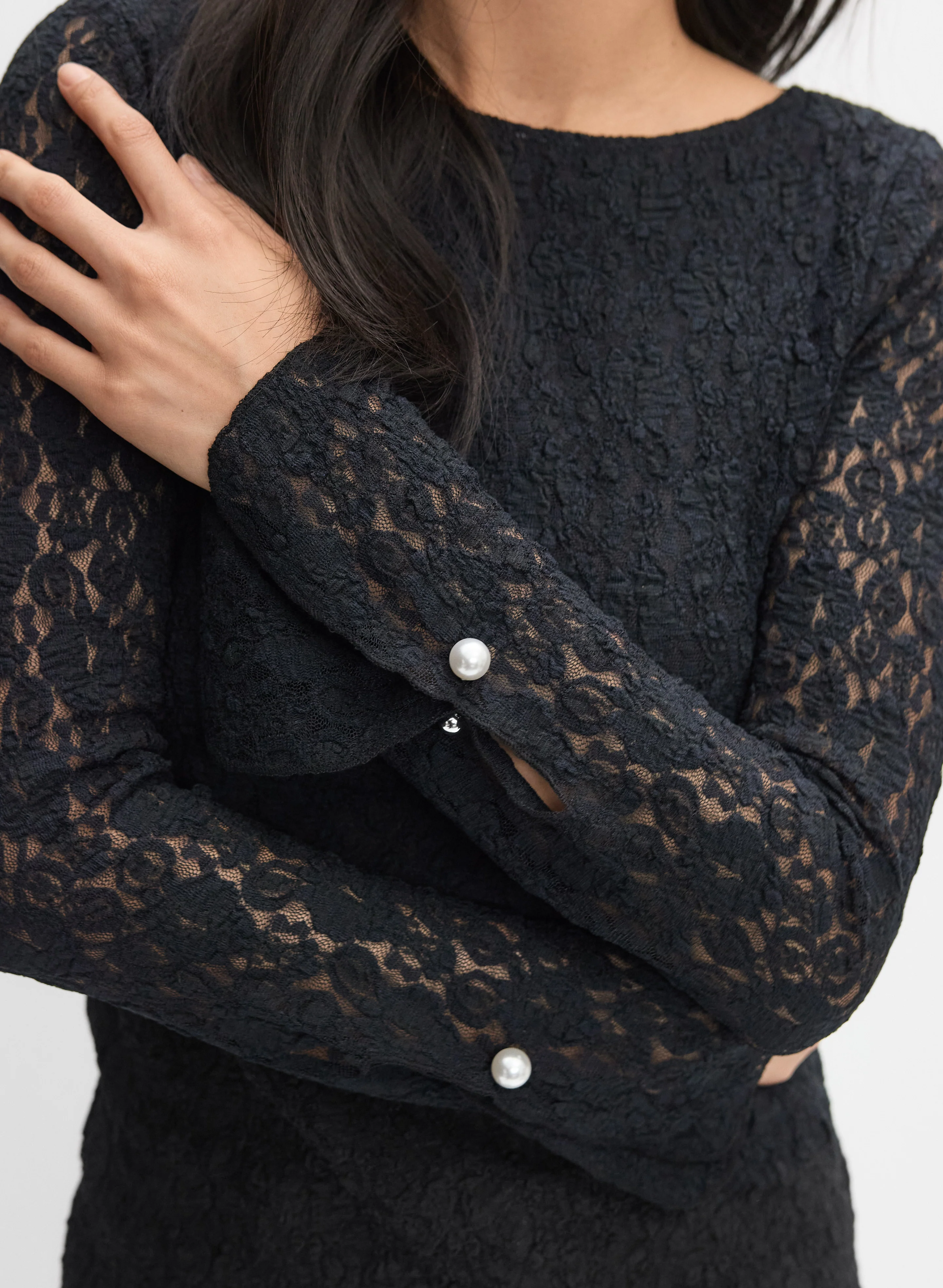 Fitted Lace Top - Image 2