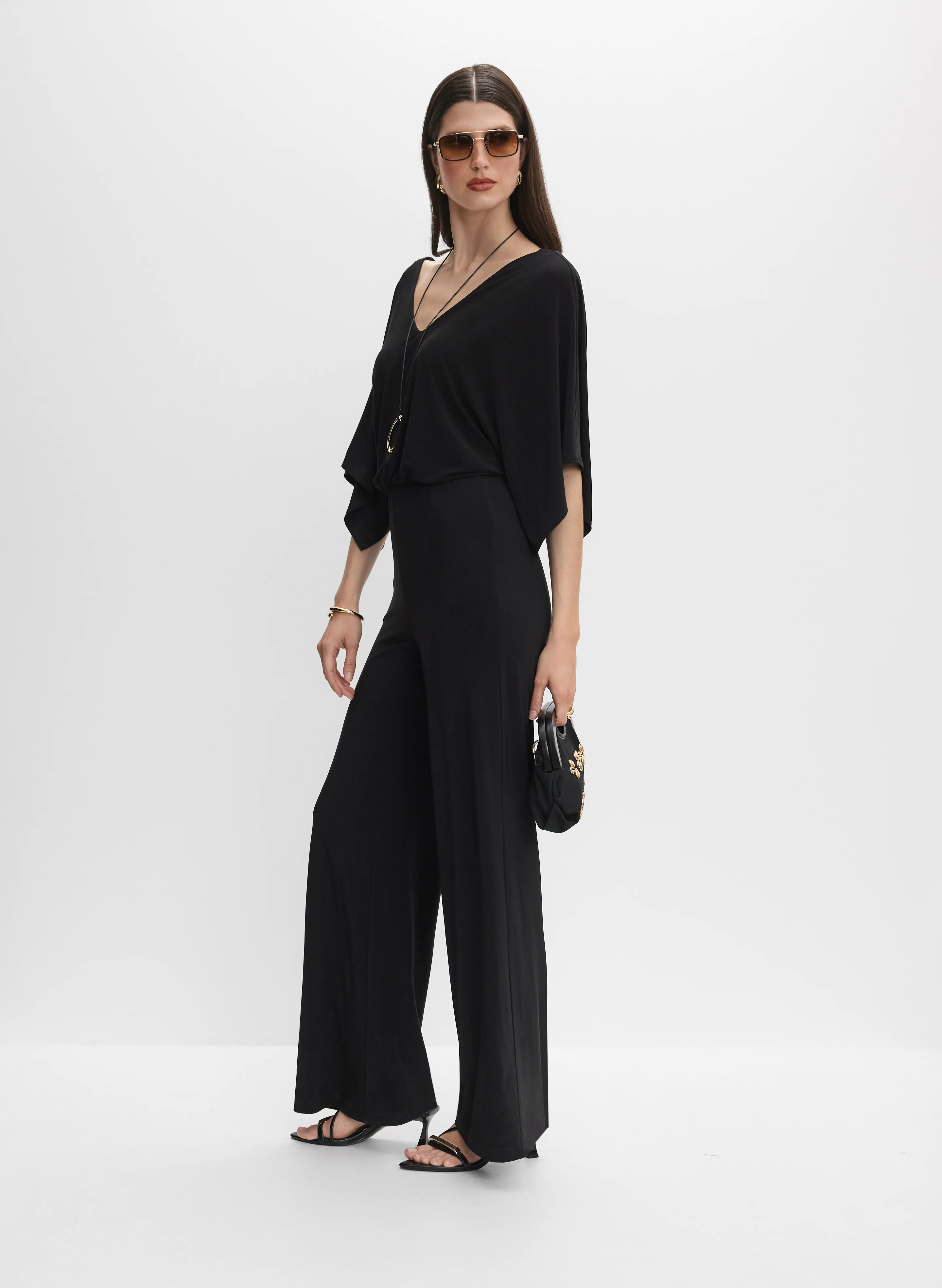 Flare Sleeve Jumpsuit - Image 2