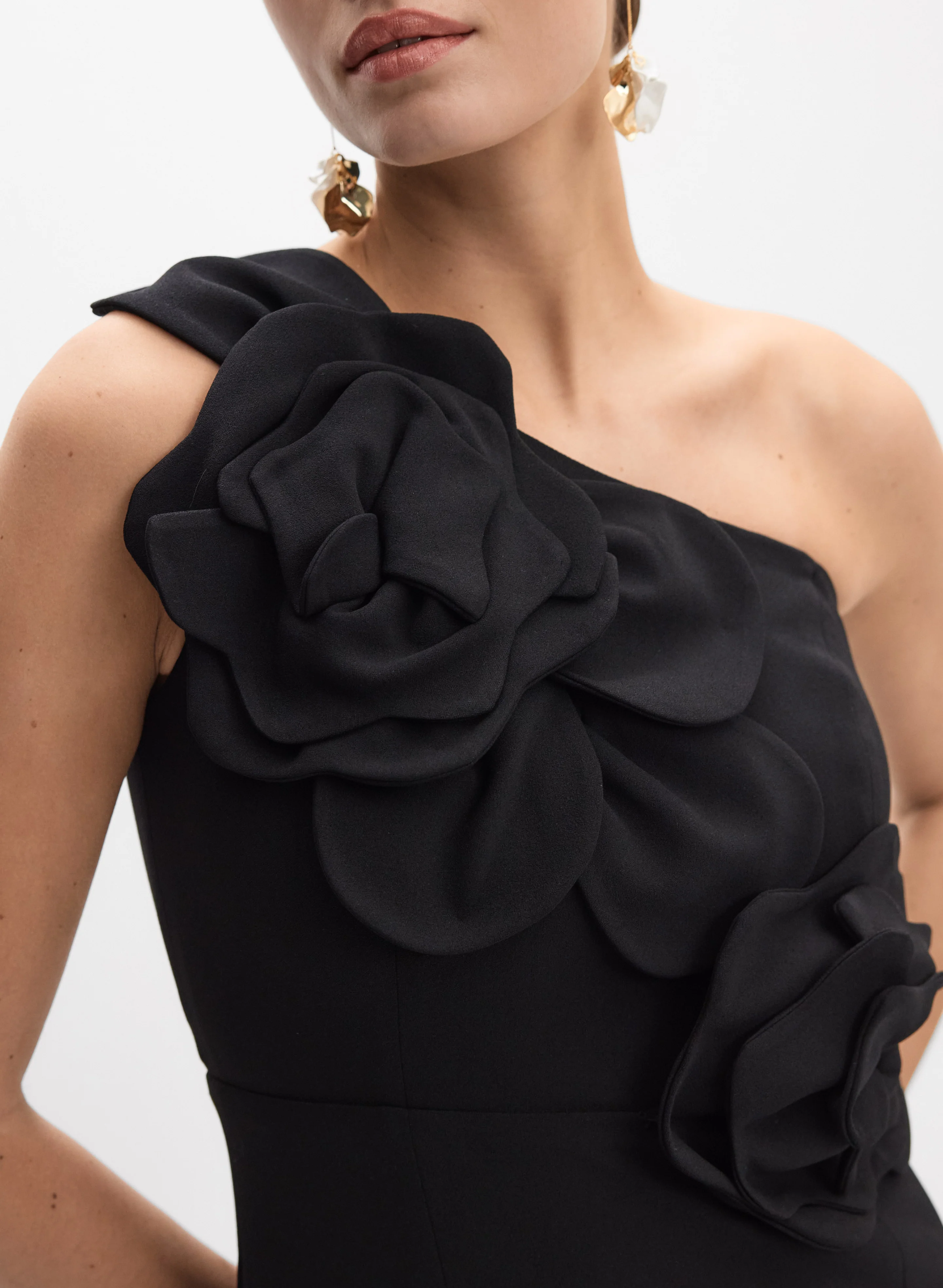 Floral Applique Dress - Image 3