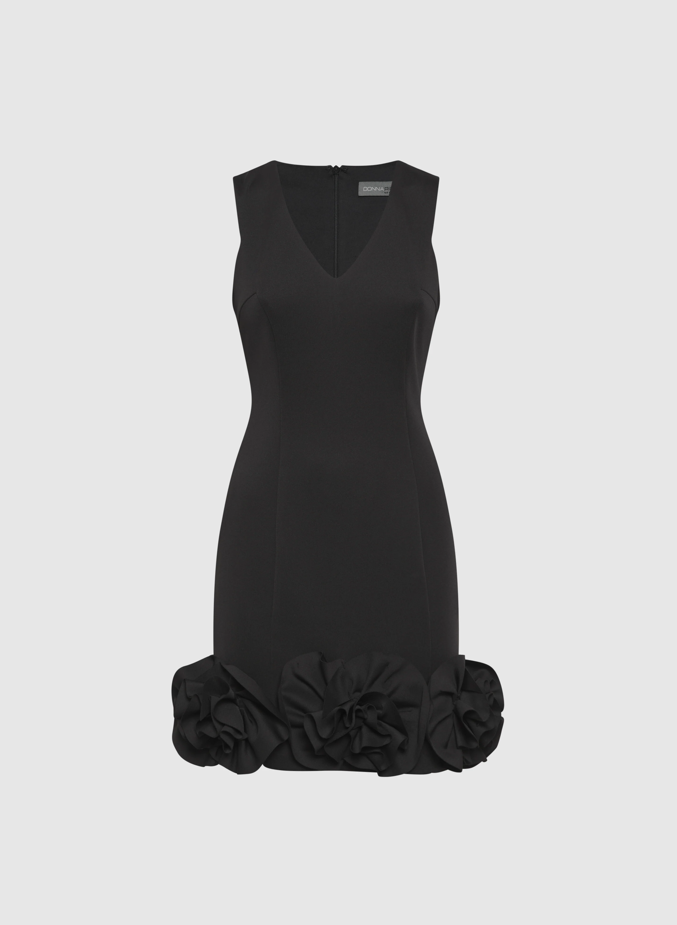 Floral Appliqué Dress - Image 6