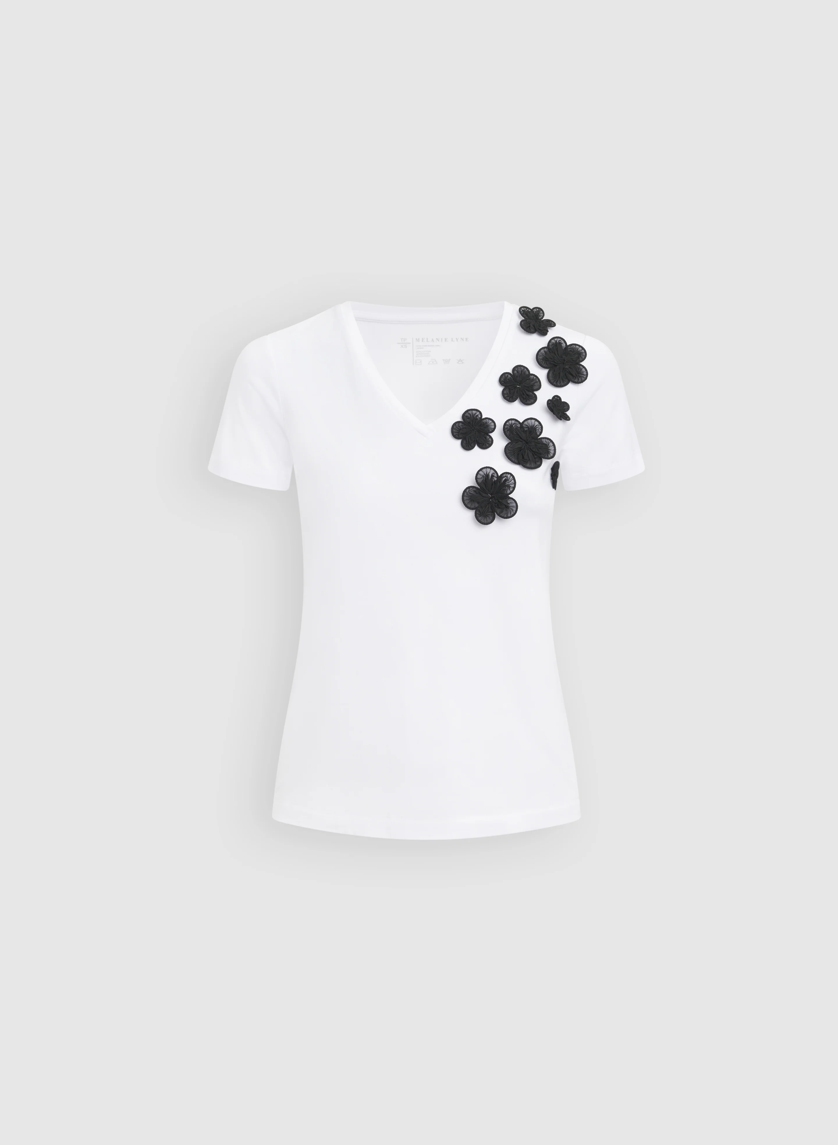 Floral Applique T-Shirt - Image 6