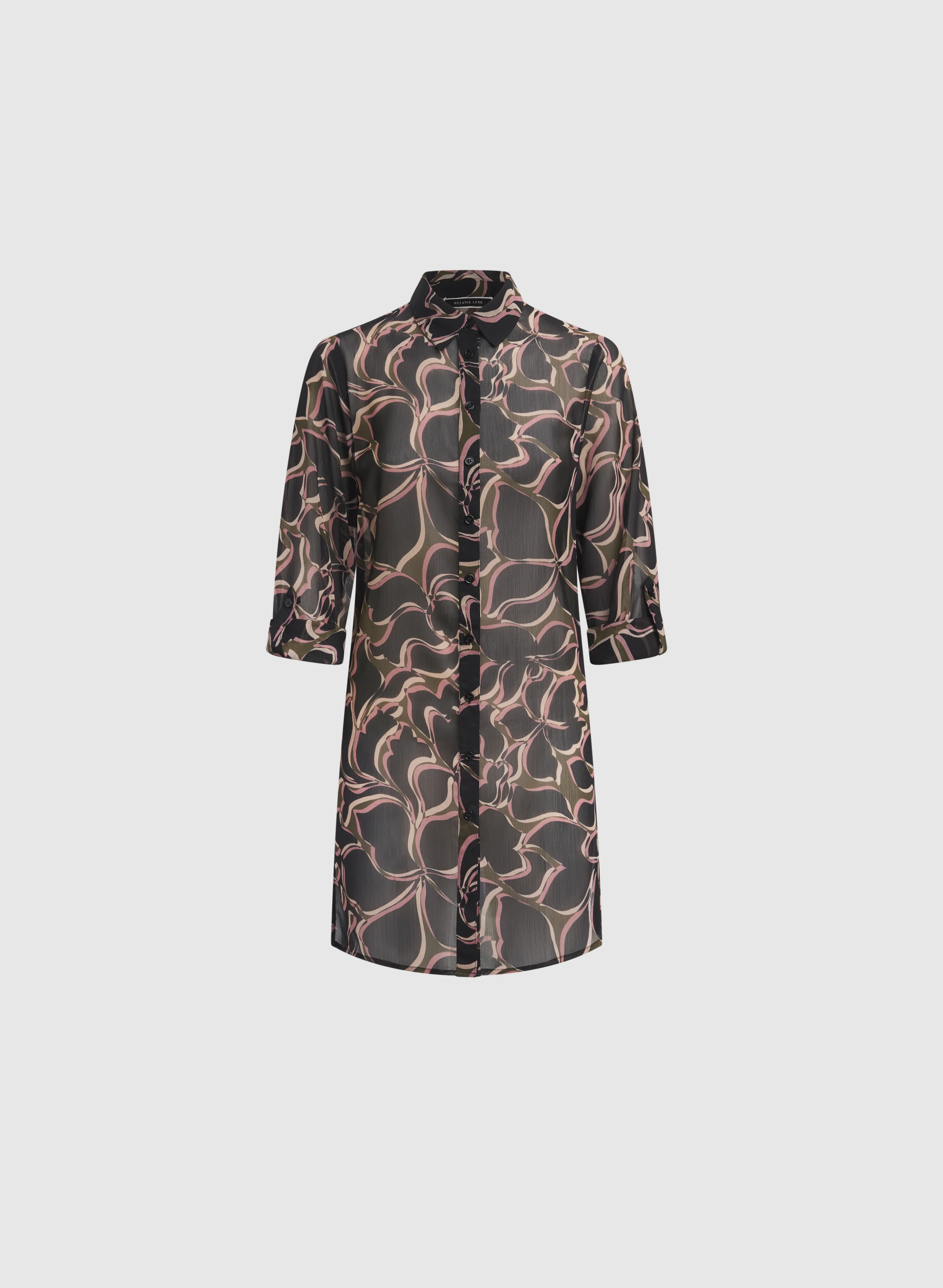 Floral Button-Down Blouse - Image 7