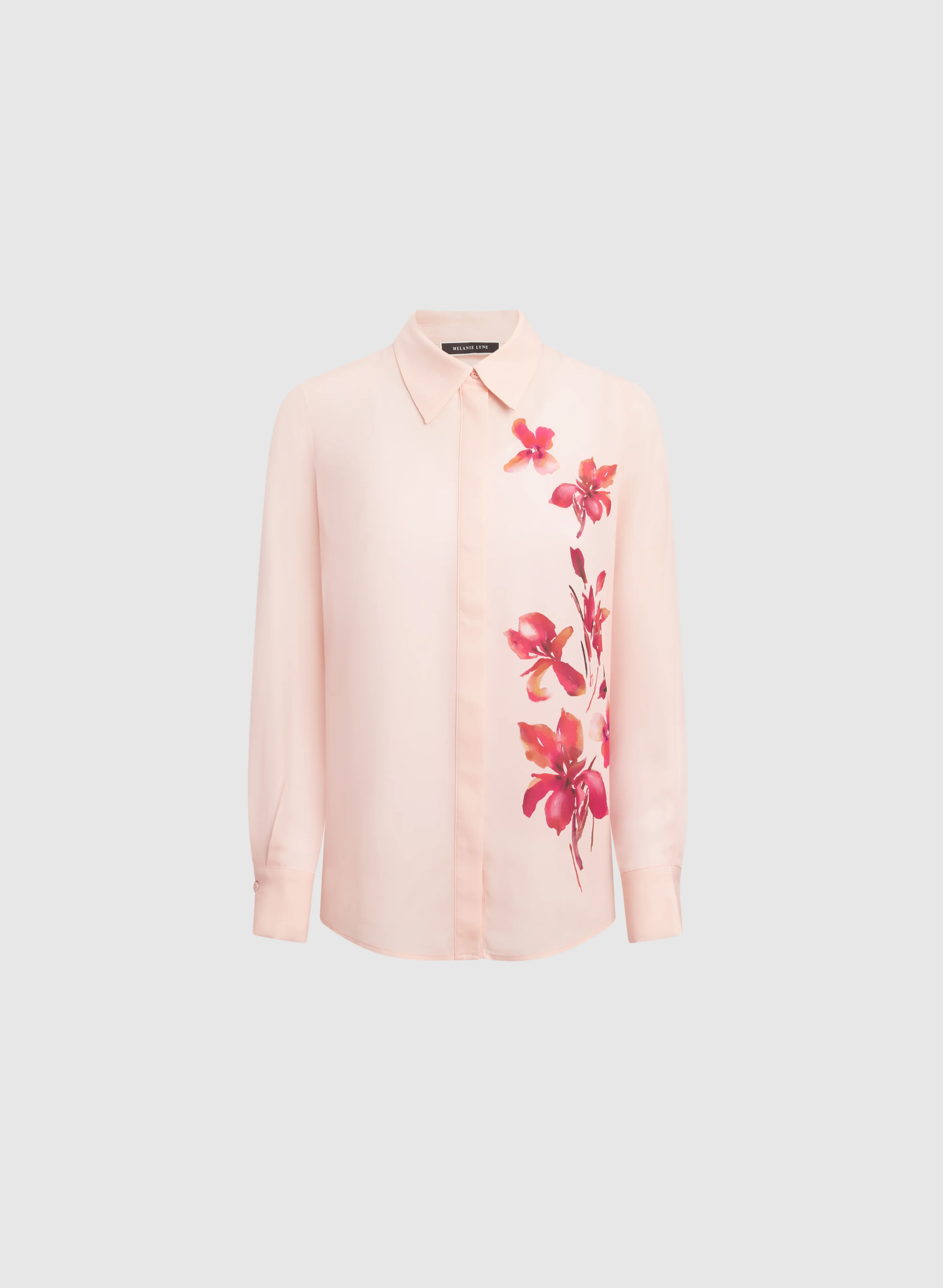 Floral Button-Down Blouse - Image 6