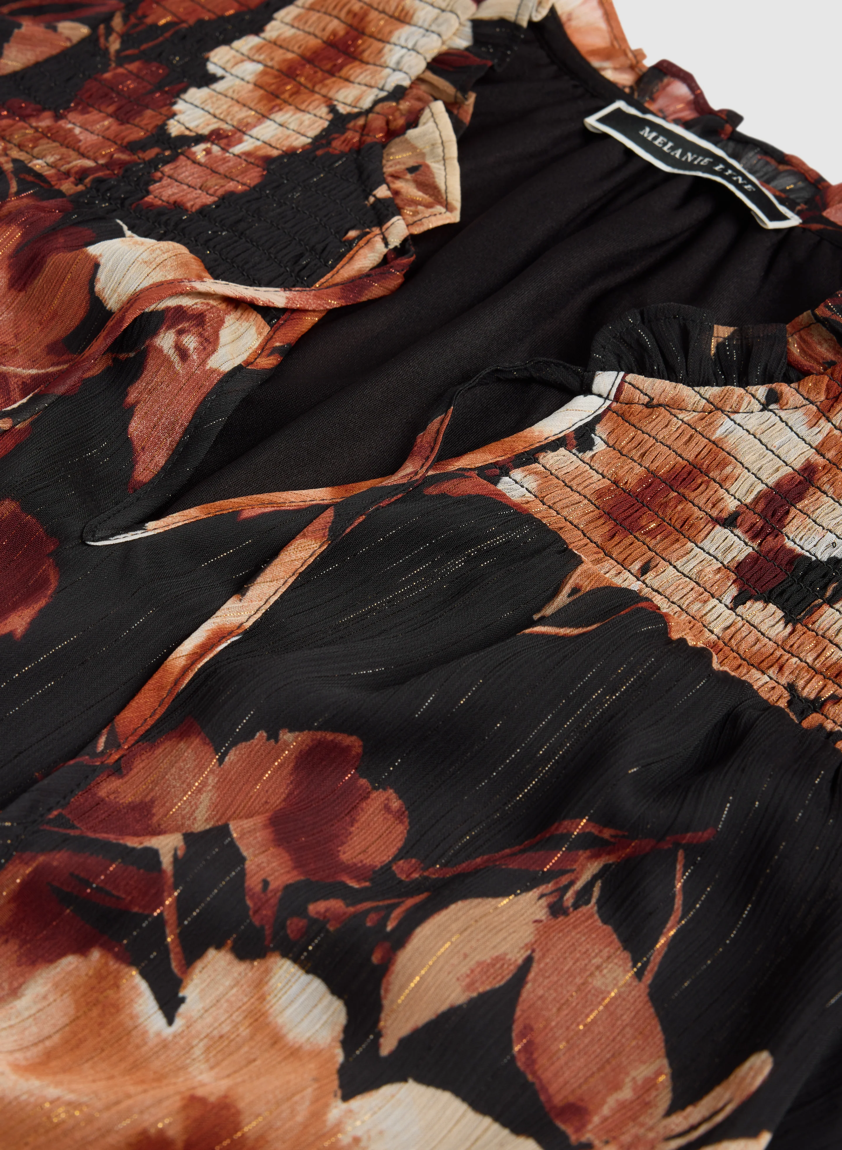 Floral Chiffon Blouse - Image 7