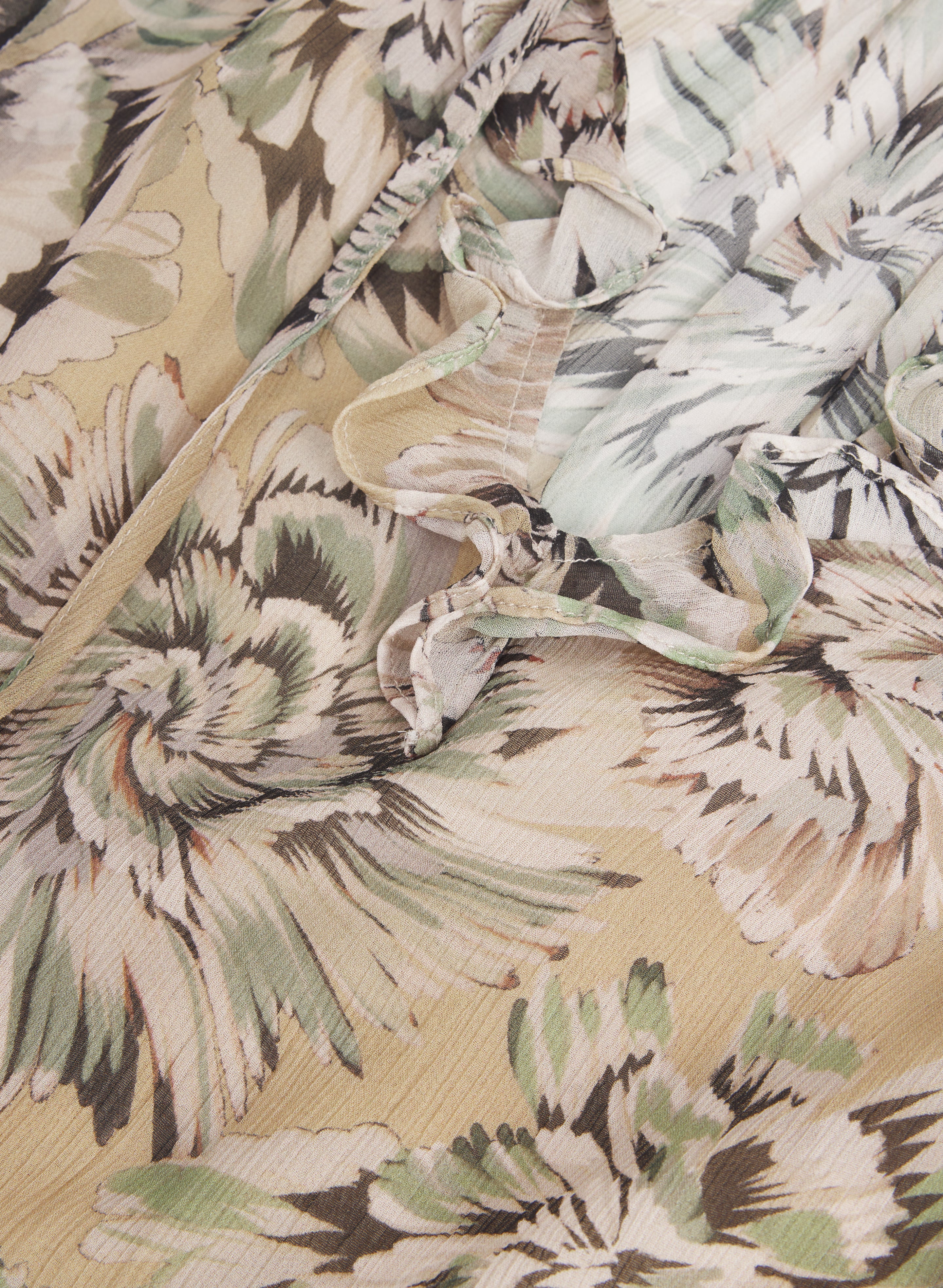 Floral Chiffon Blouse - Image 6