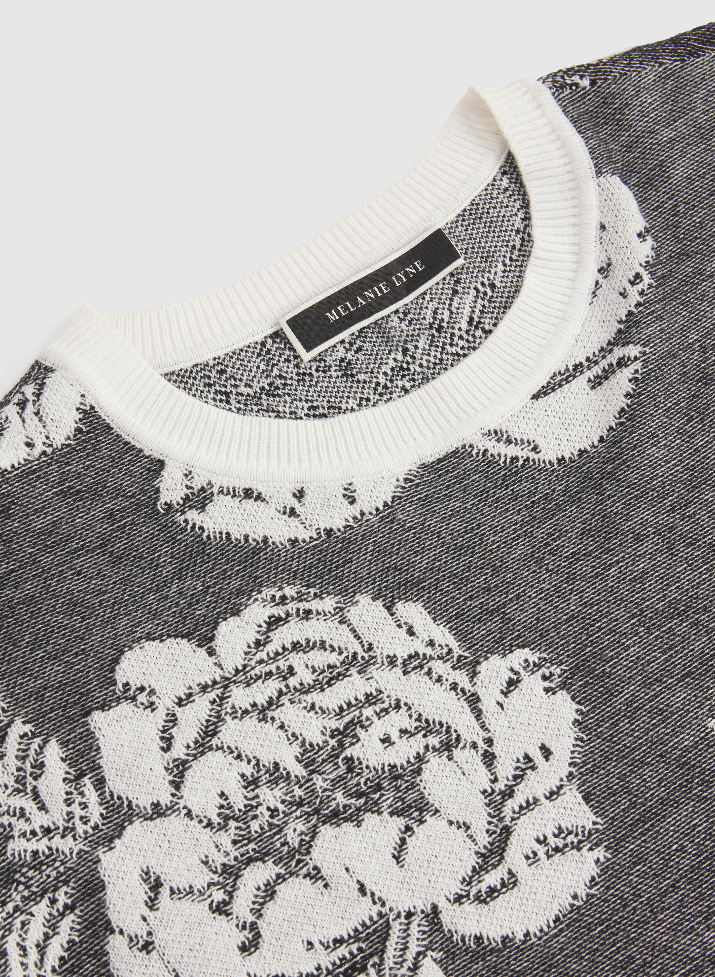 Floral Crew Neck Sweater - Image 7