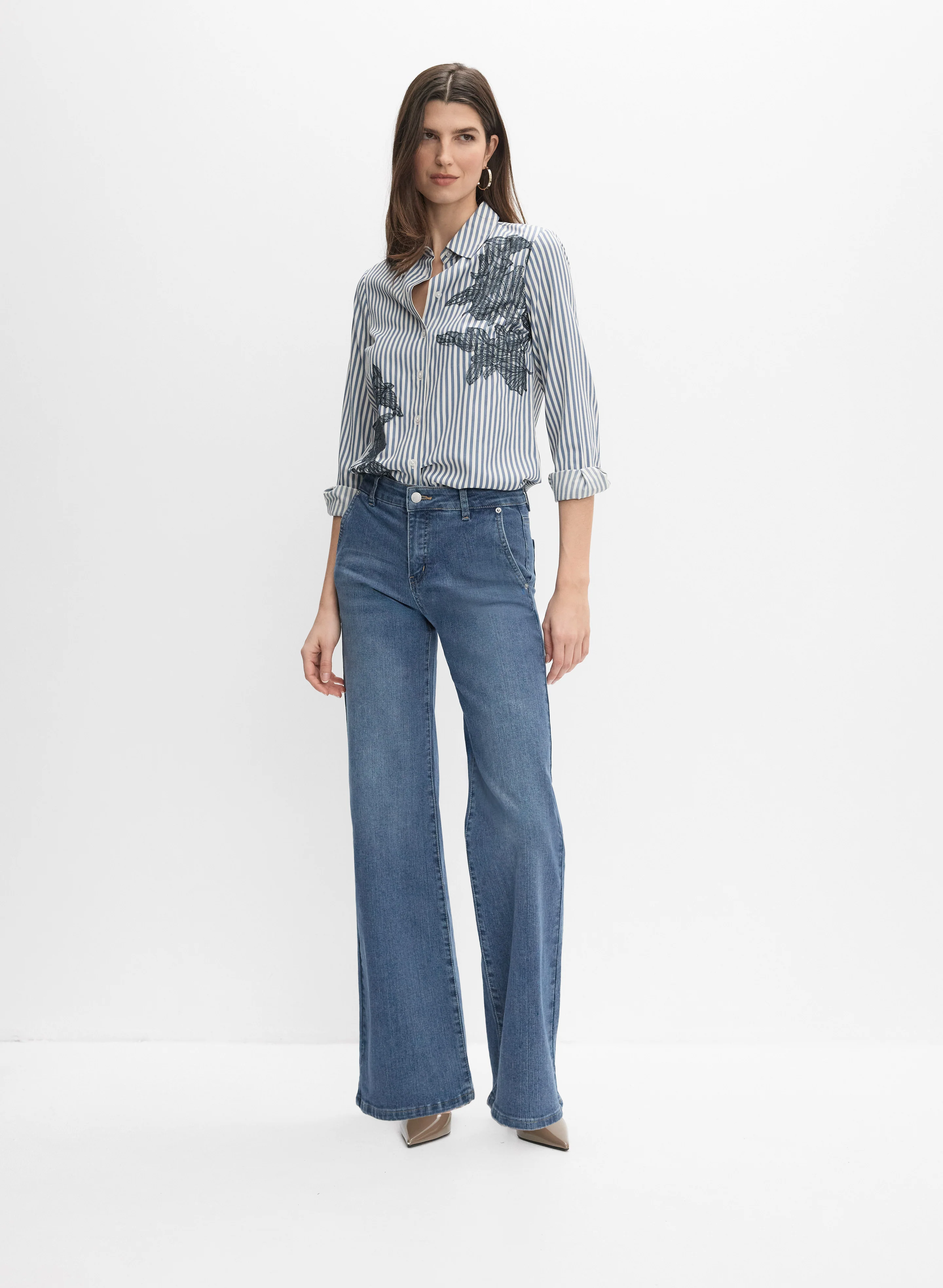 Floral Embroidered Blouse - Image 8