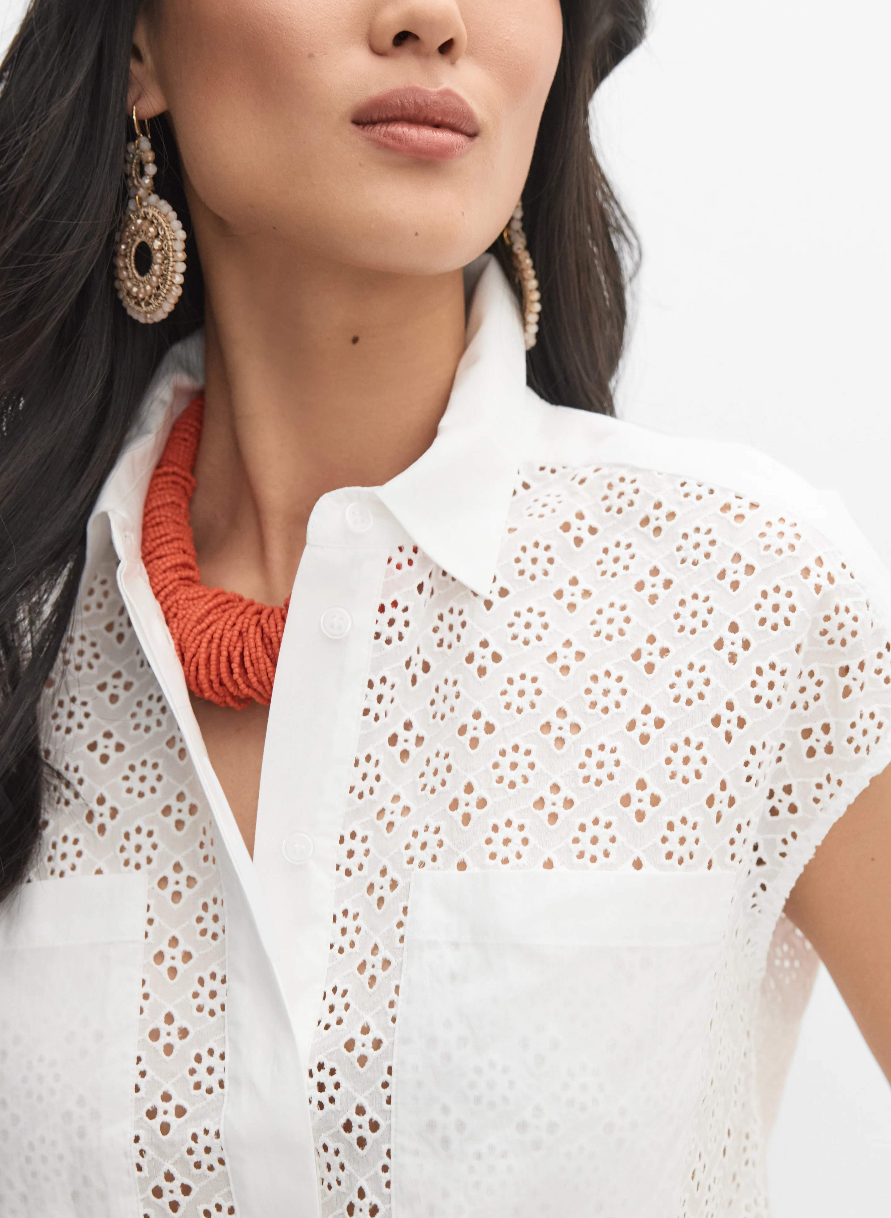 Floral Embroidered Blouse - Image 2
