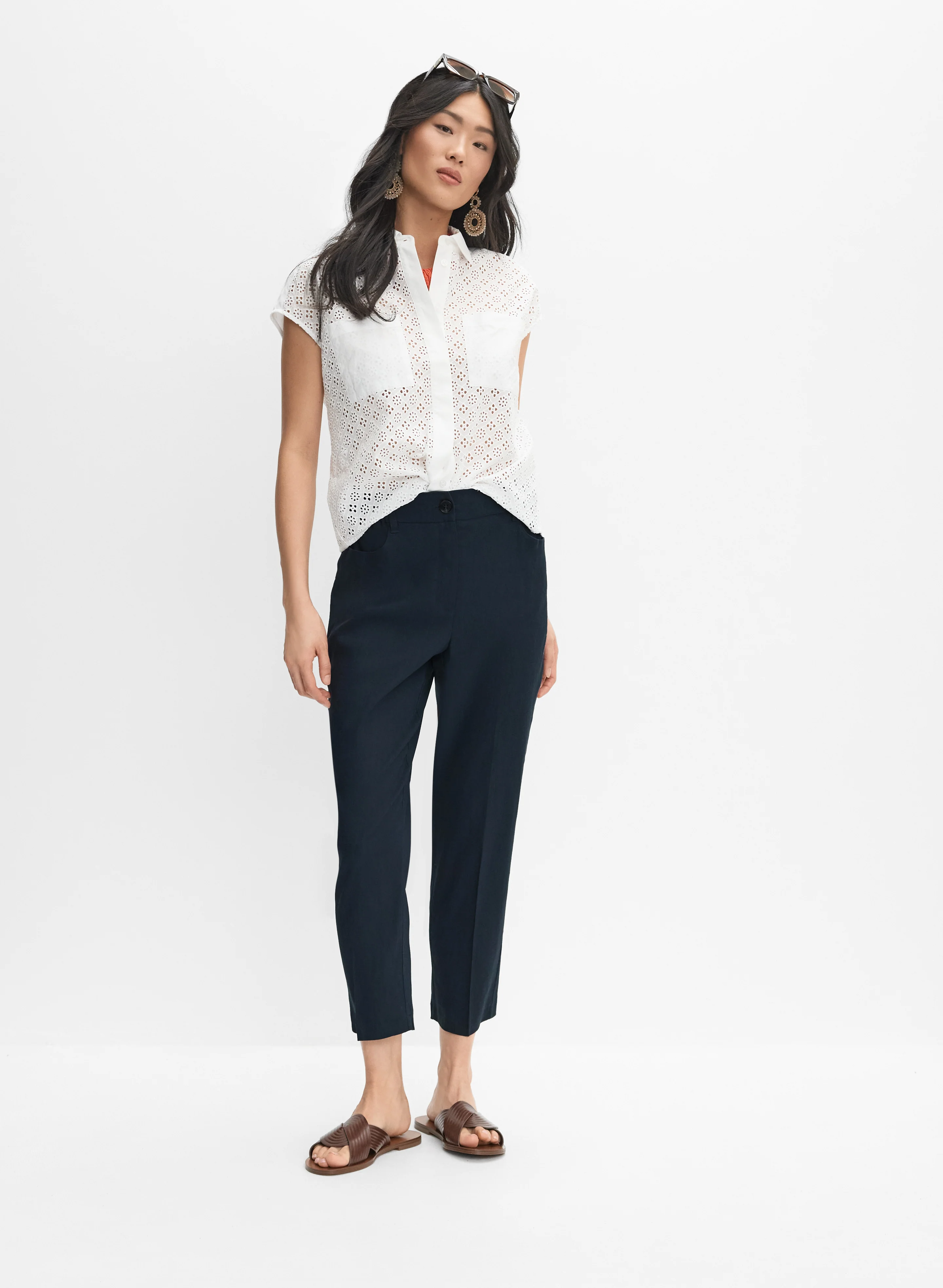 Floral Embroidered Blouse - Image 3