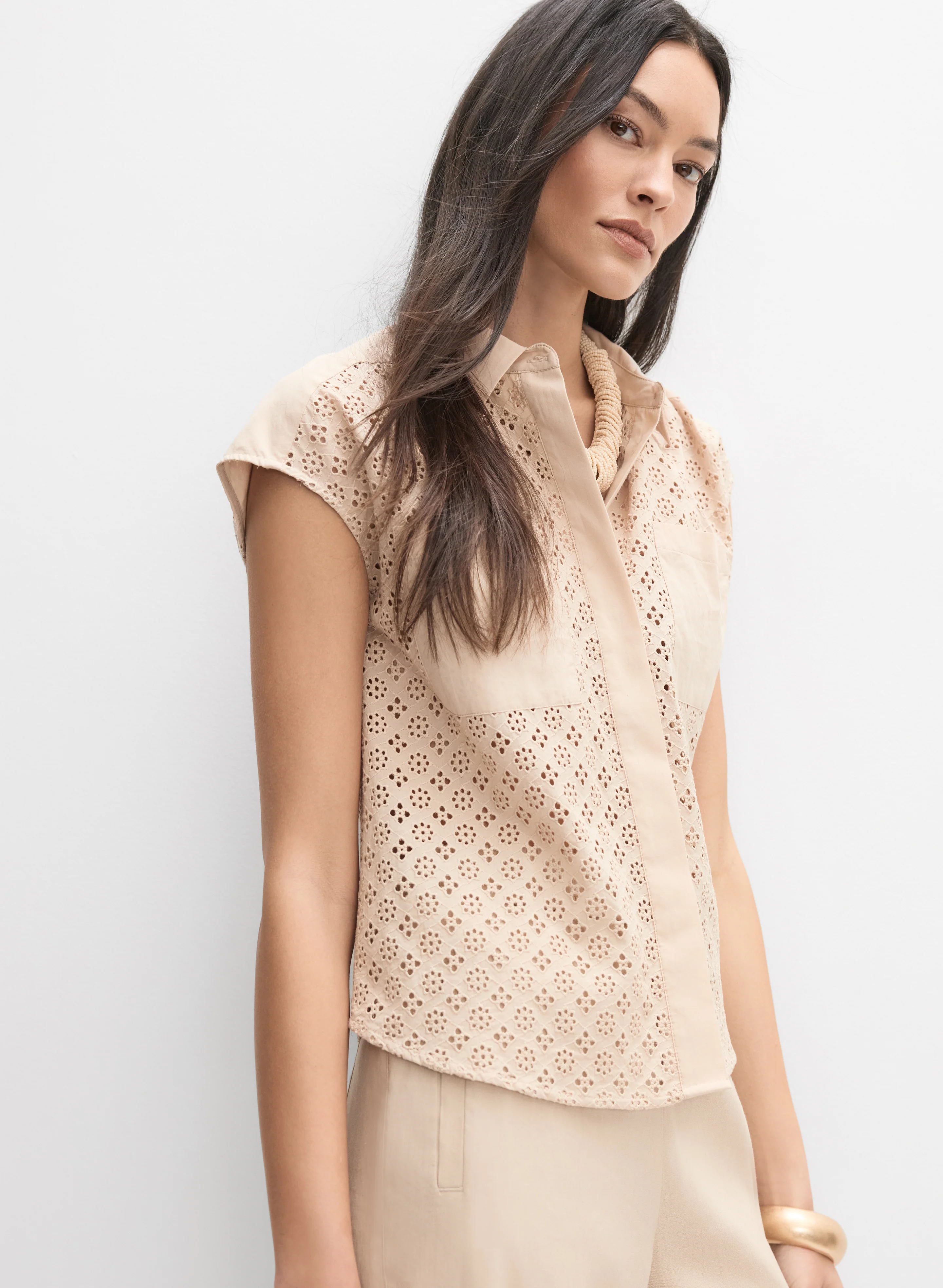 Floral Embroidered Blouse - Image 4