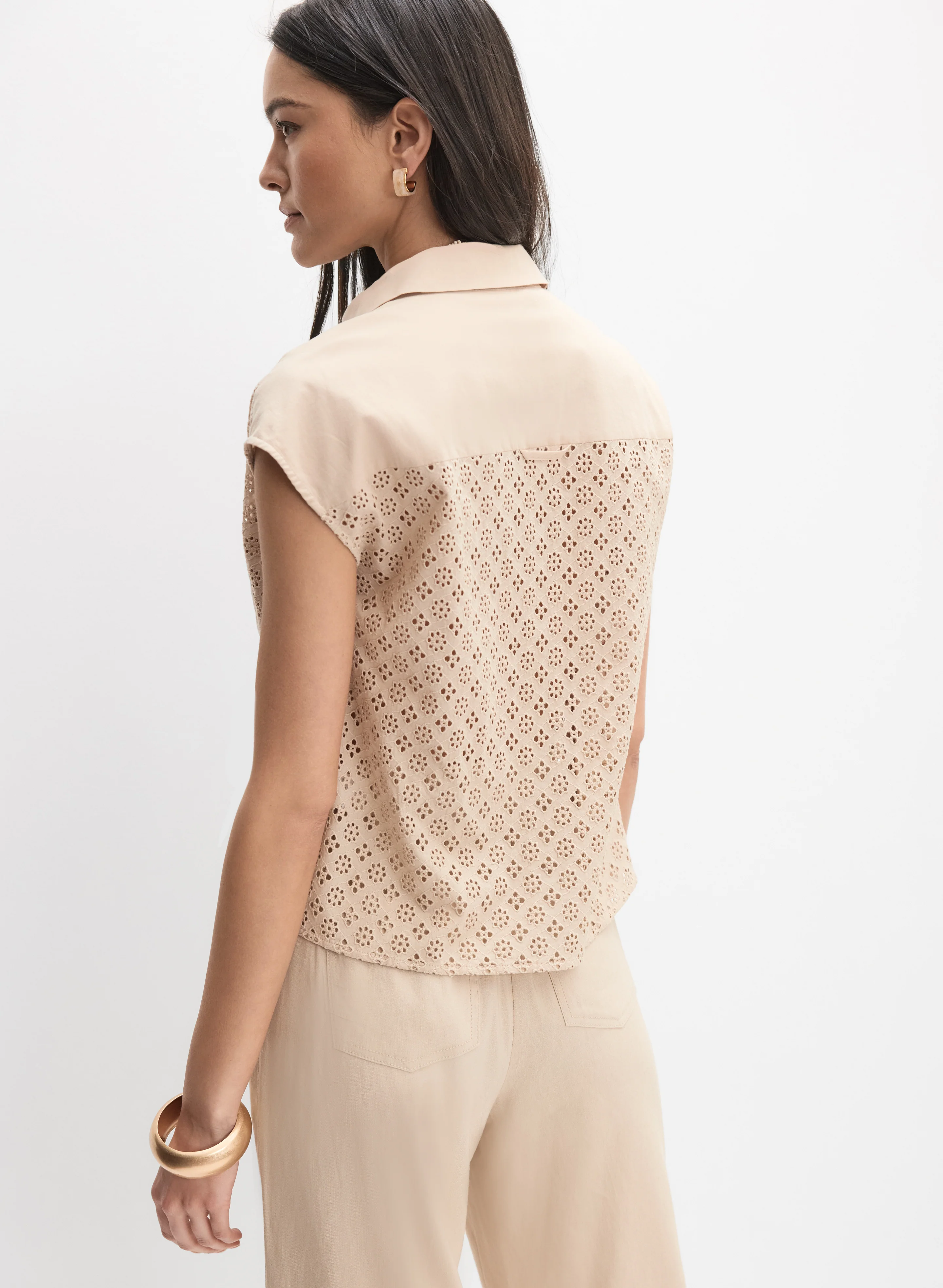 Floral Embroidered Blouse - Image 5