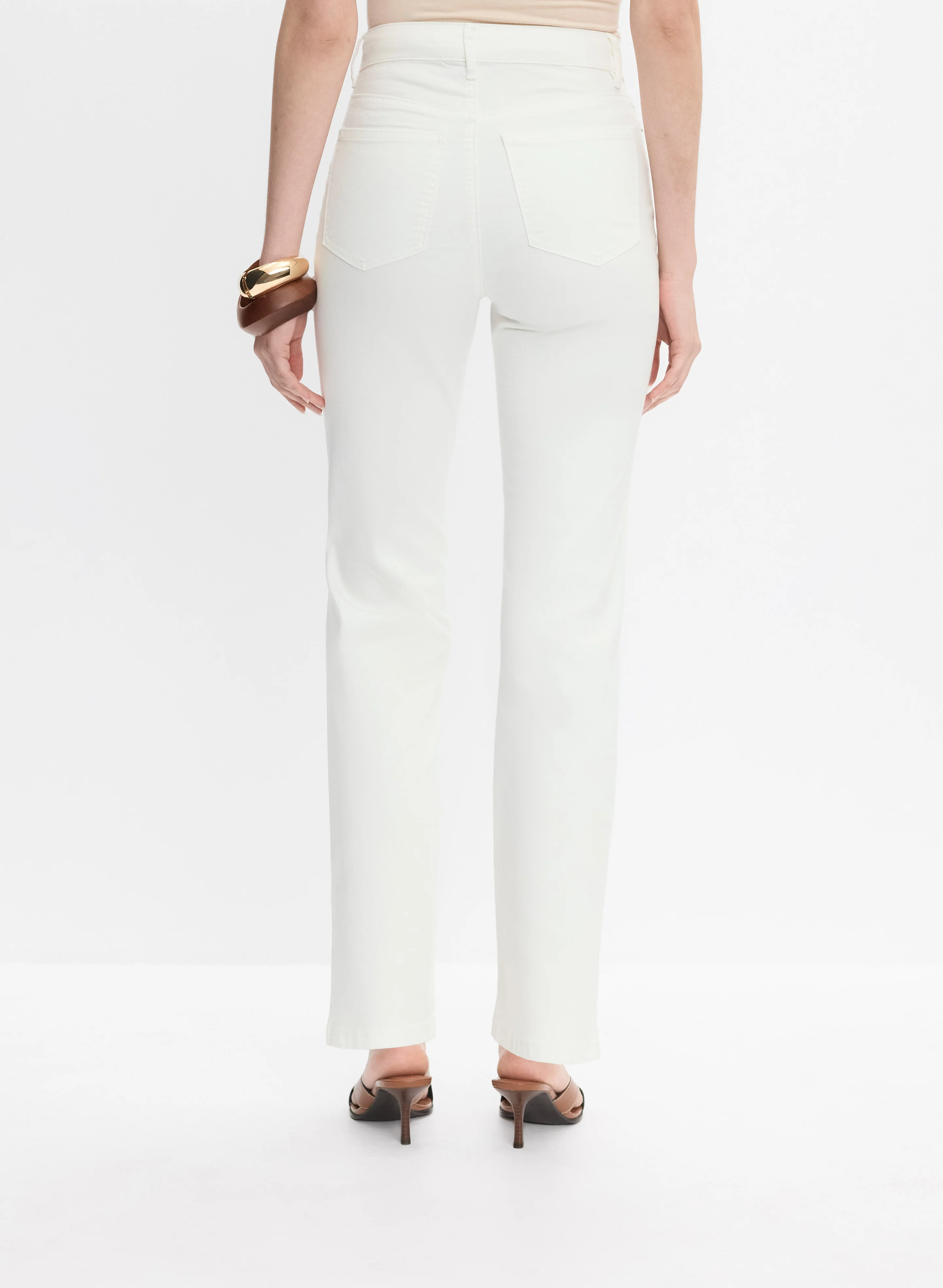 Floral Embroidered Jeans - Image 2