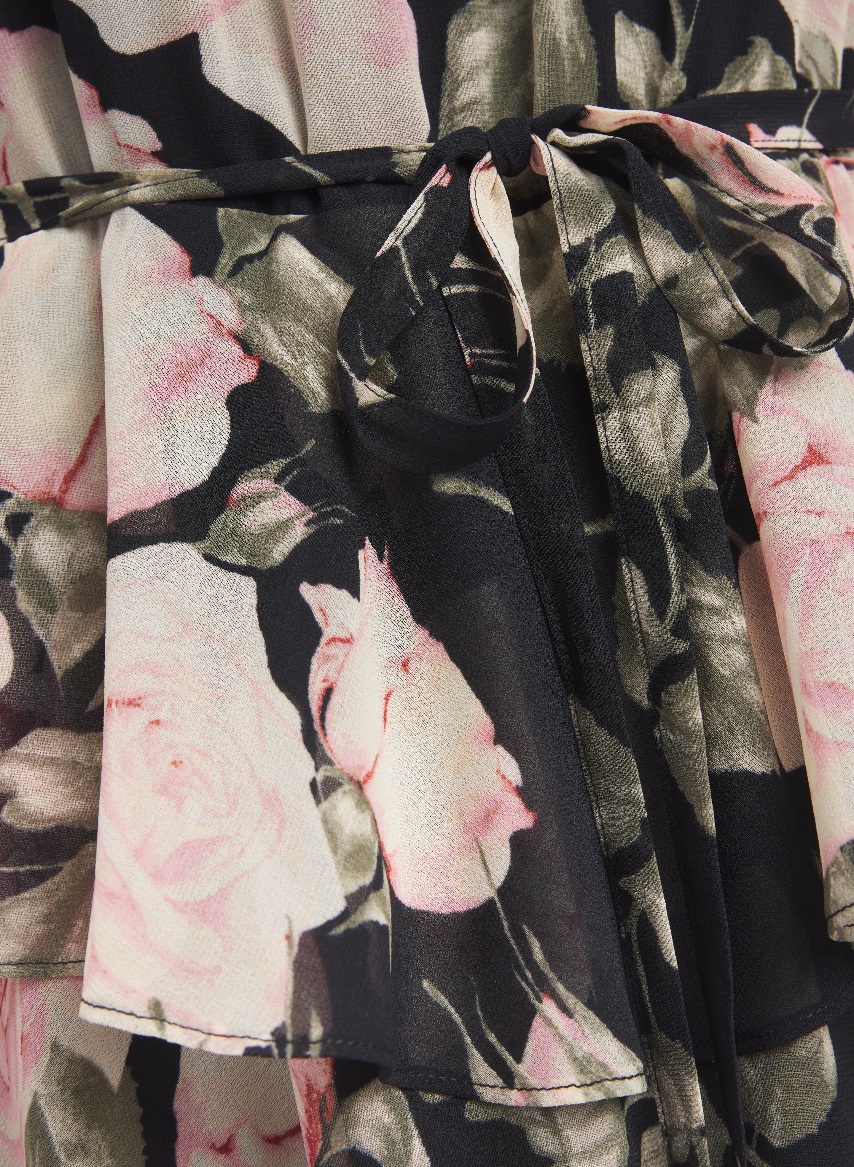 Floral Halter Neck Dress - Image 7