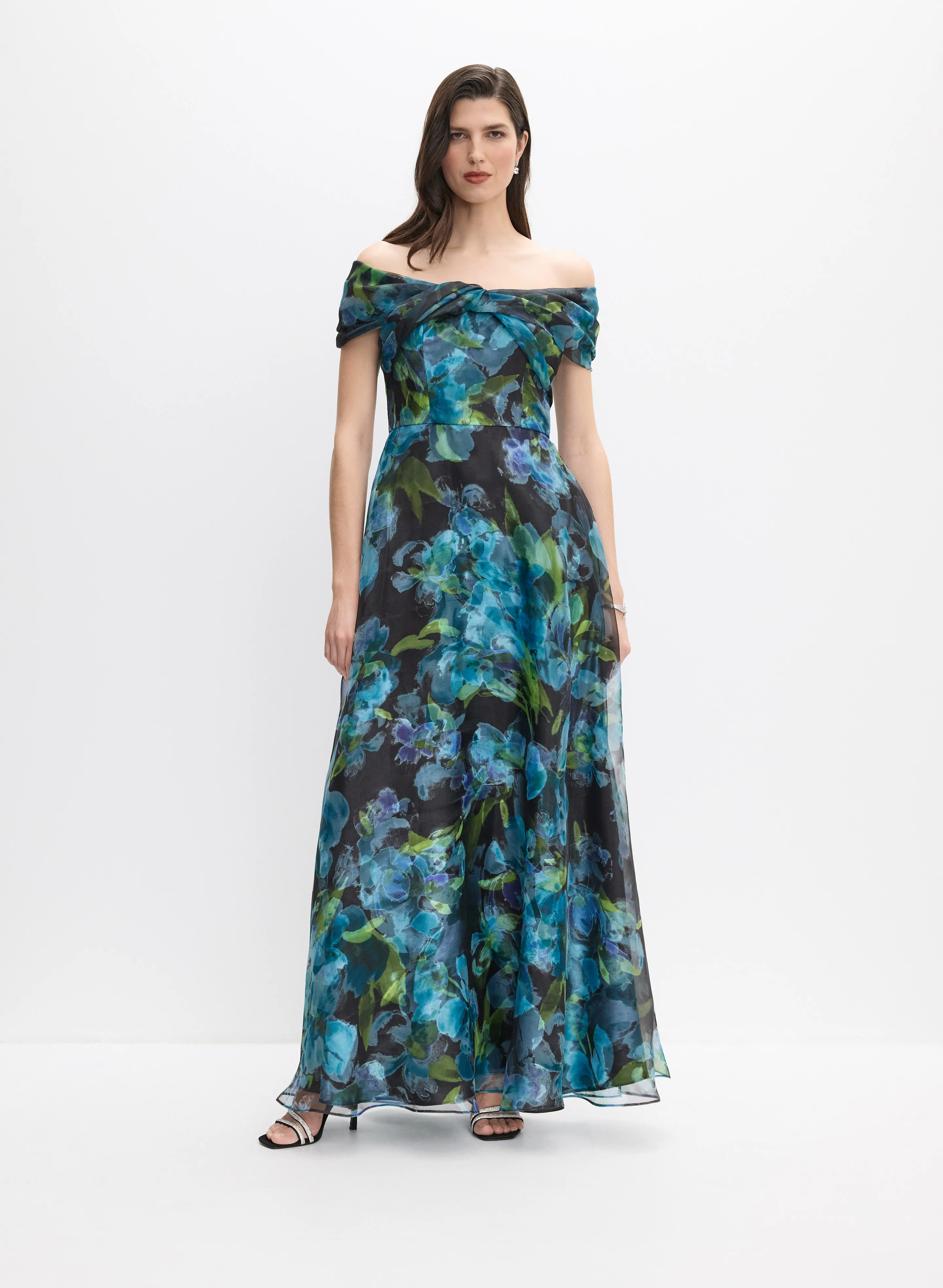 Floral Off-Shoulder Dress