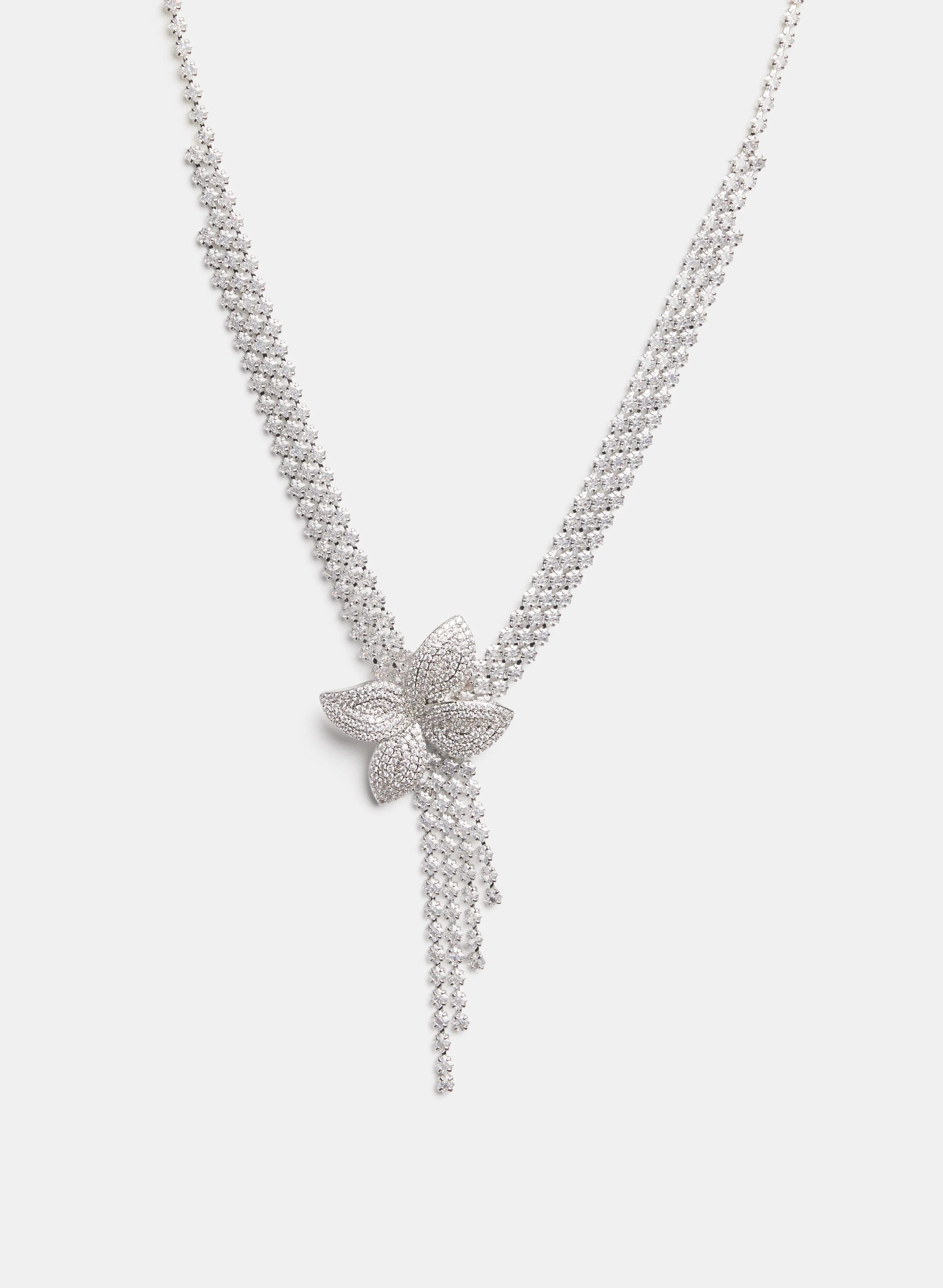 Floral Pendant Necklace