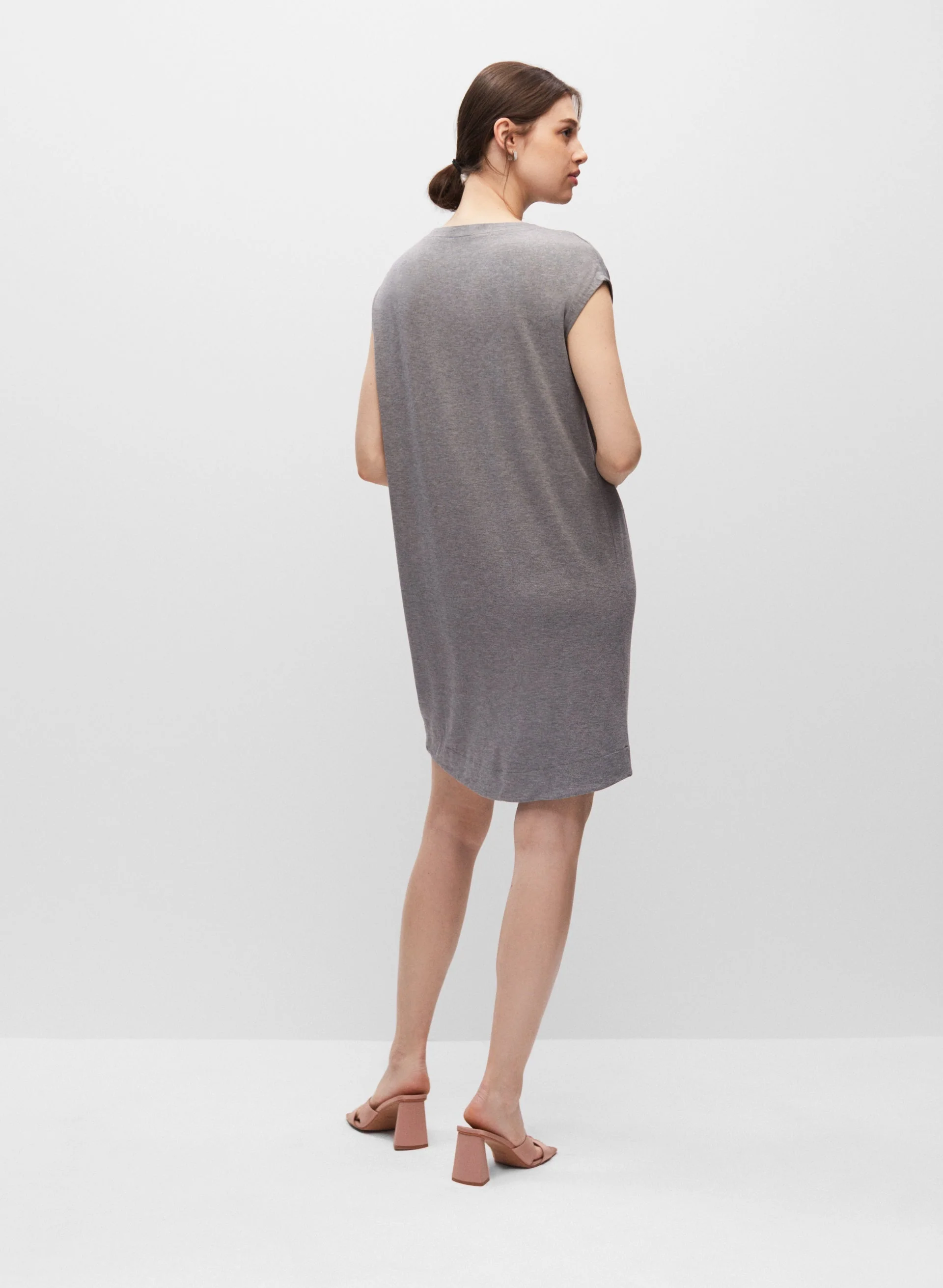 Floral Placement T-Shirt Dress - Image 2