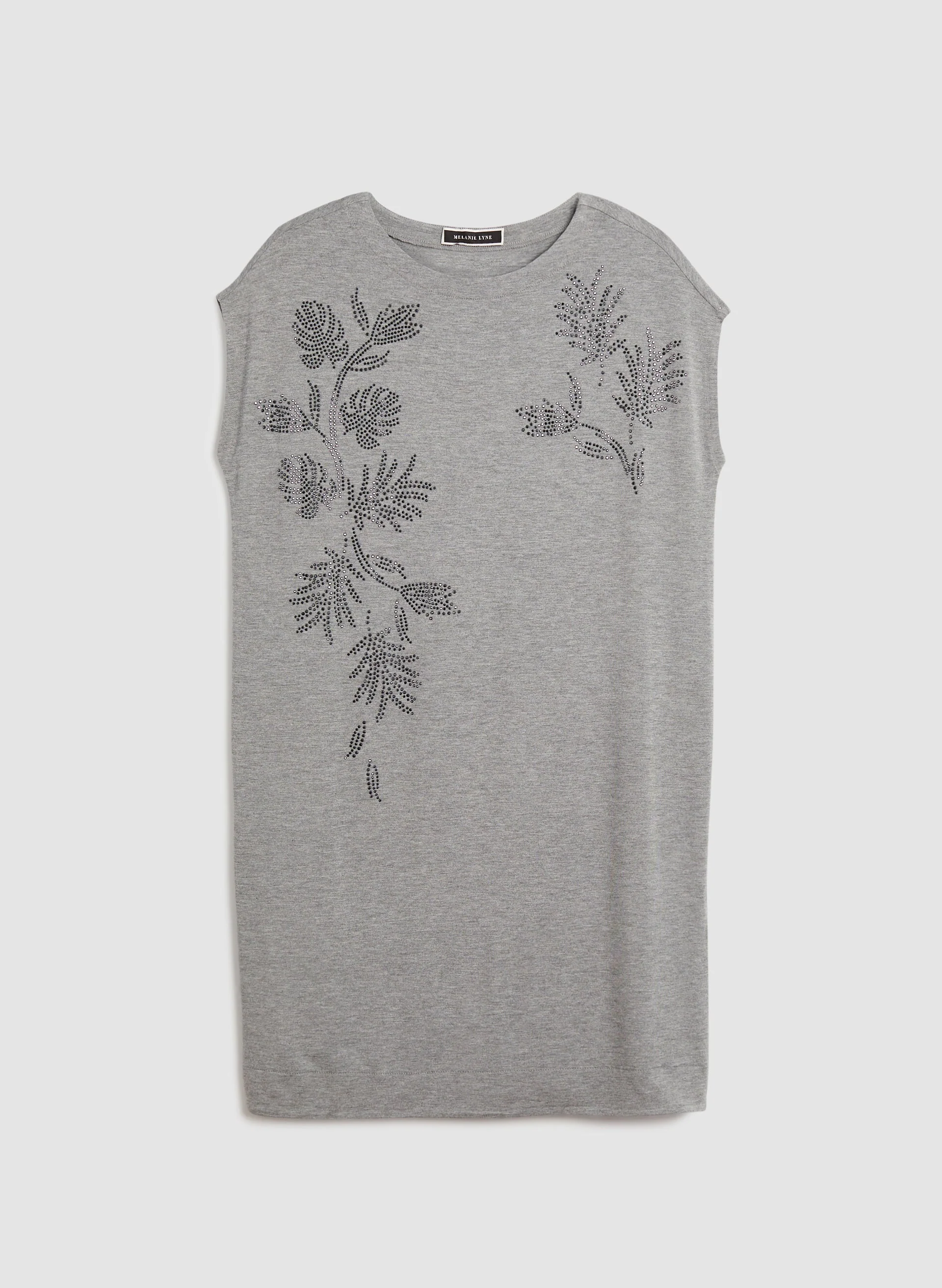 Floral Placement T-Shirt Dress - Image 4