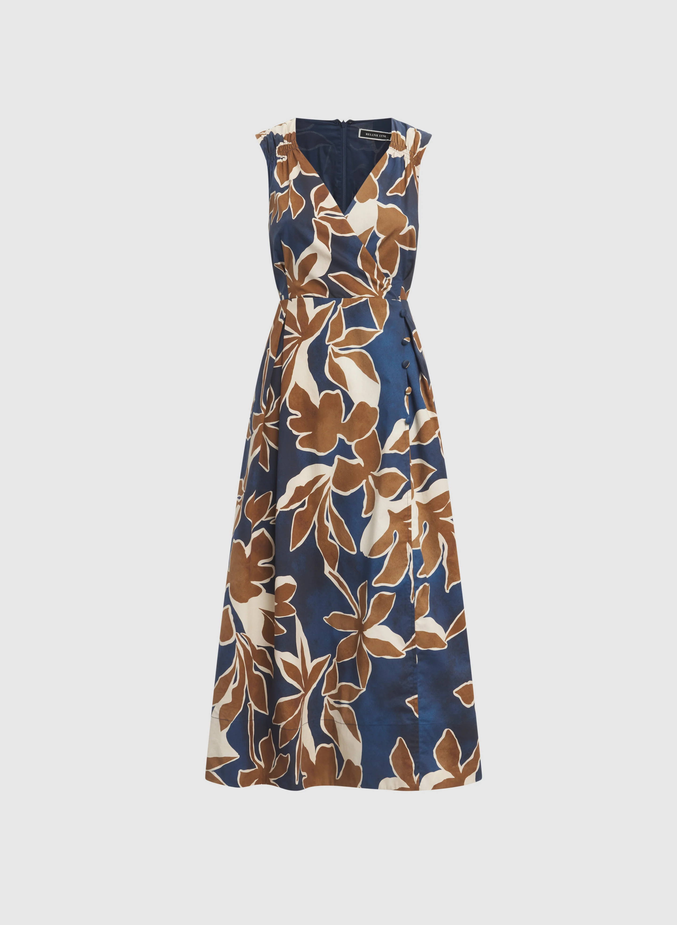 Floral Print Midi Dress - Image 5