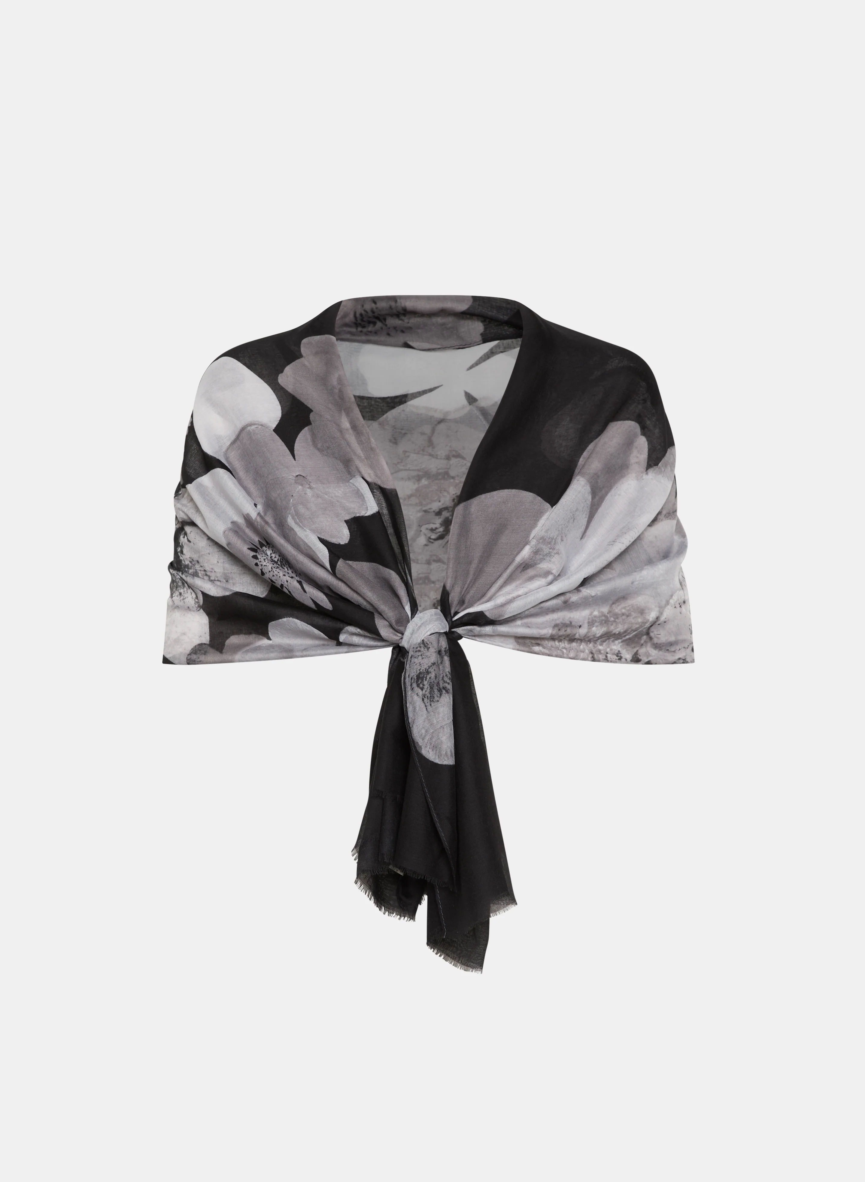 Floral Print Scarf