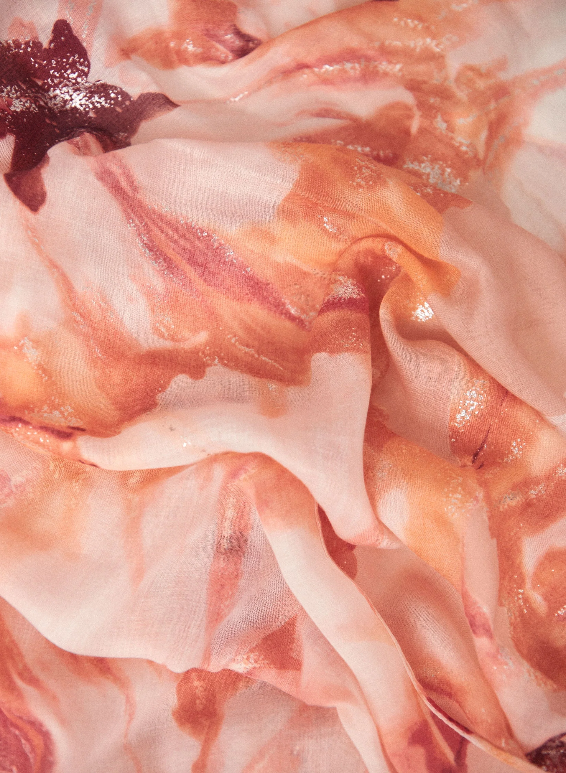 Floral Print Scarf - Image 2