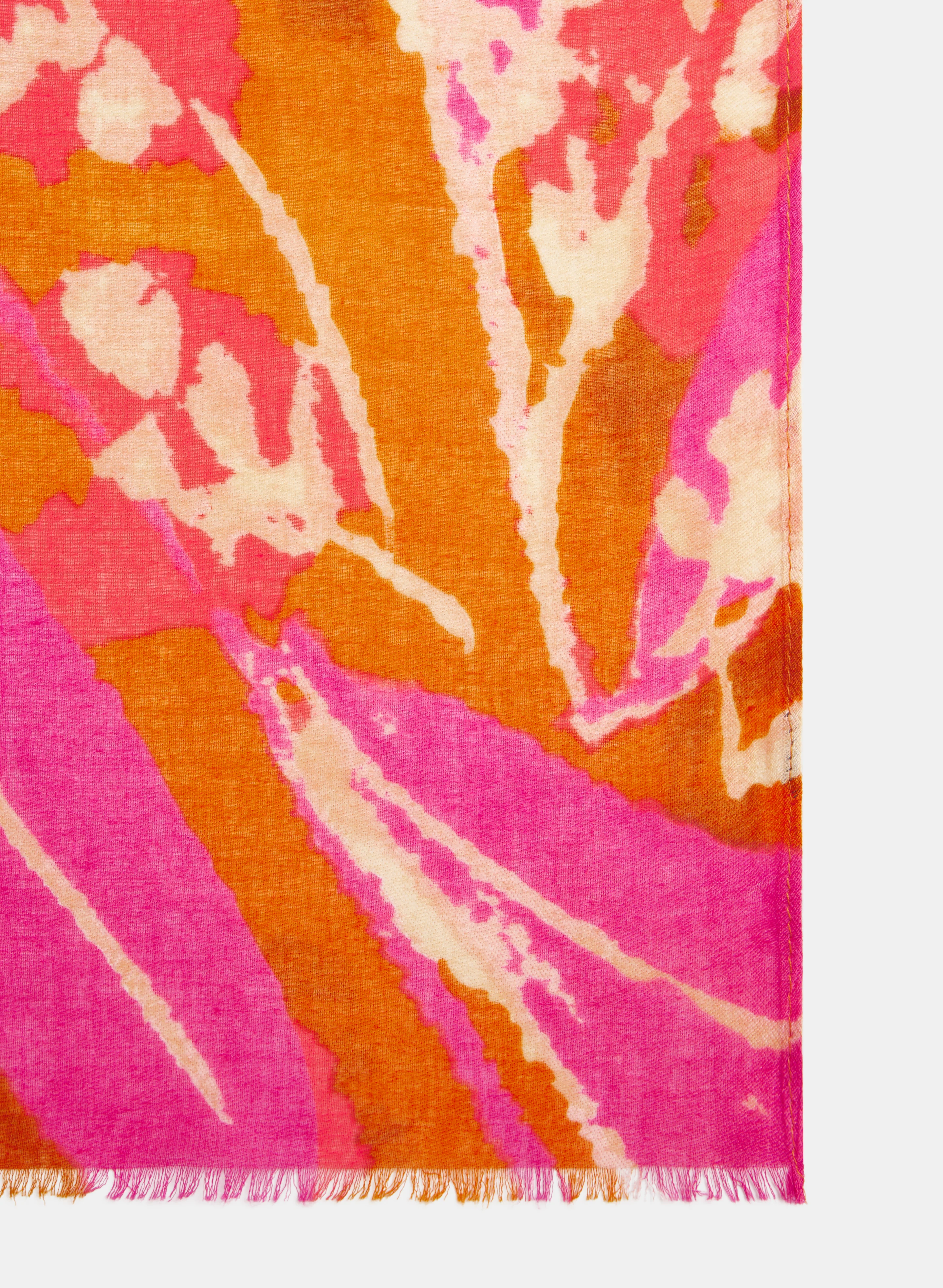Floral Print Scarf - Image 3