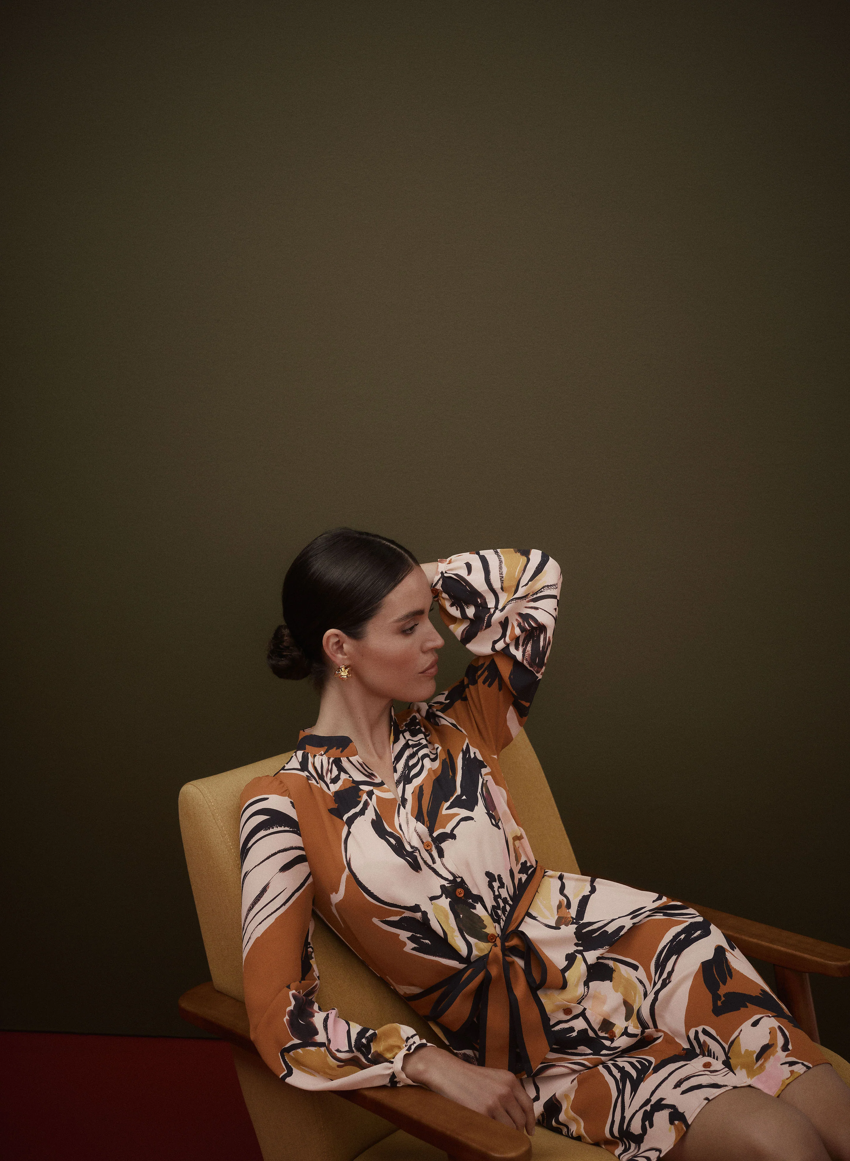 Floral Shirt Dress - Image 2
