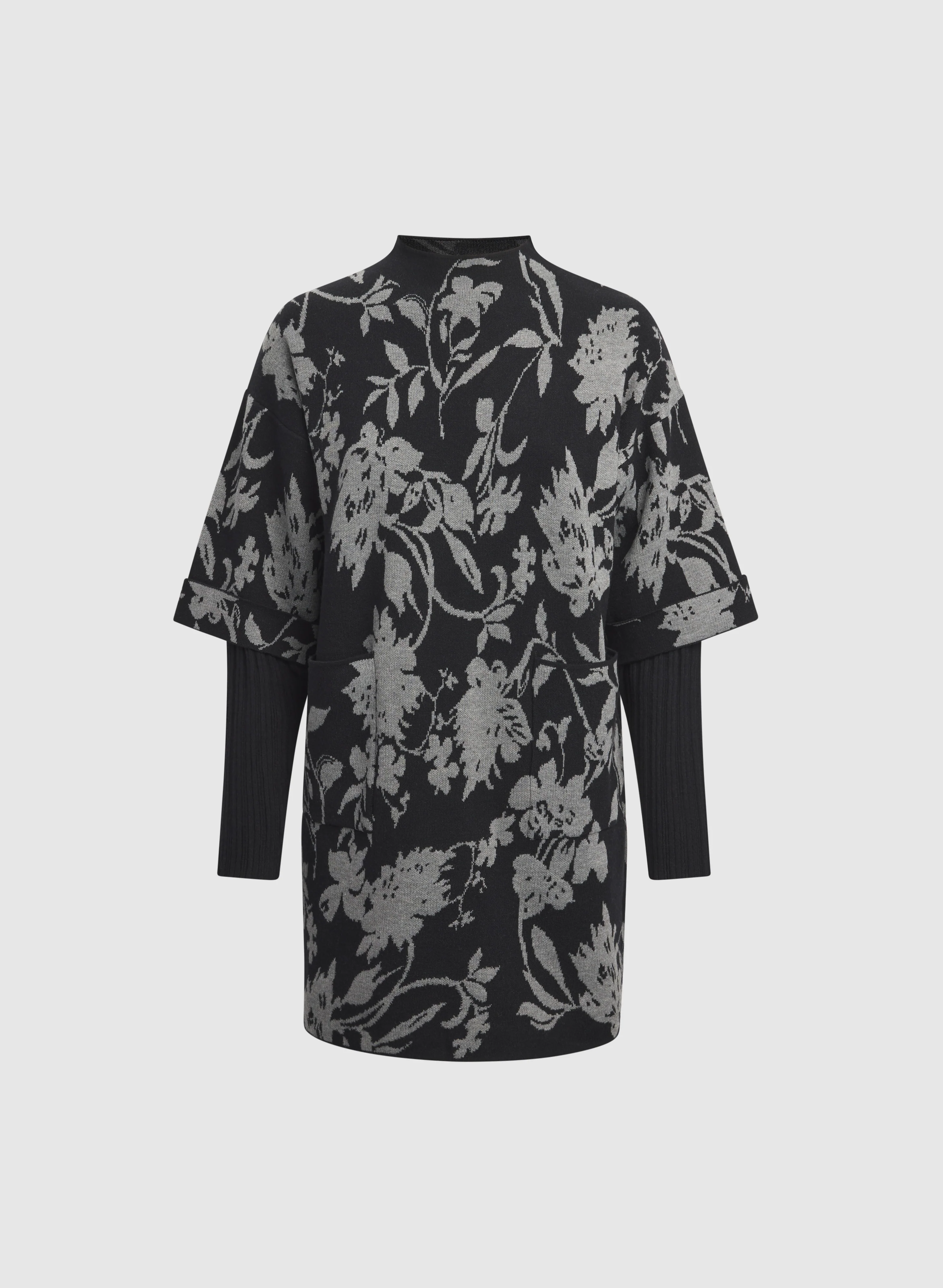 Floral Sweater Dress - Image 5