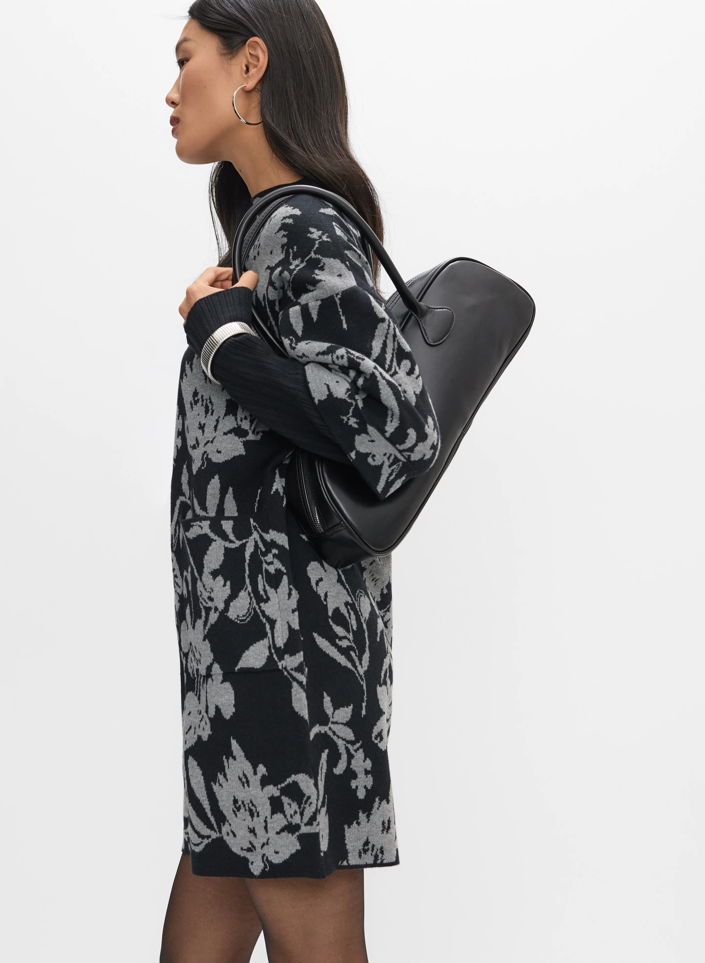 Floral Sweater Dress - Image 8