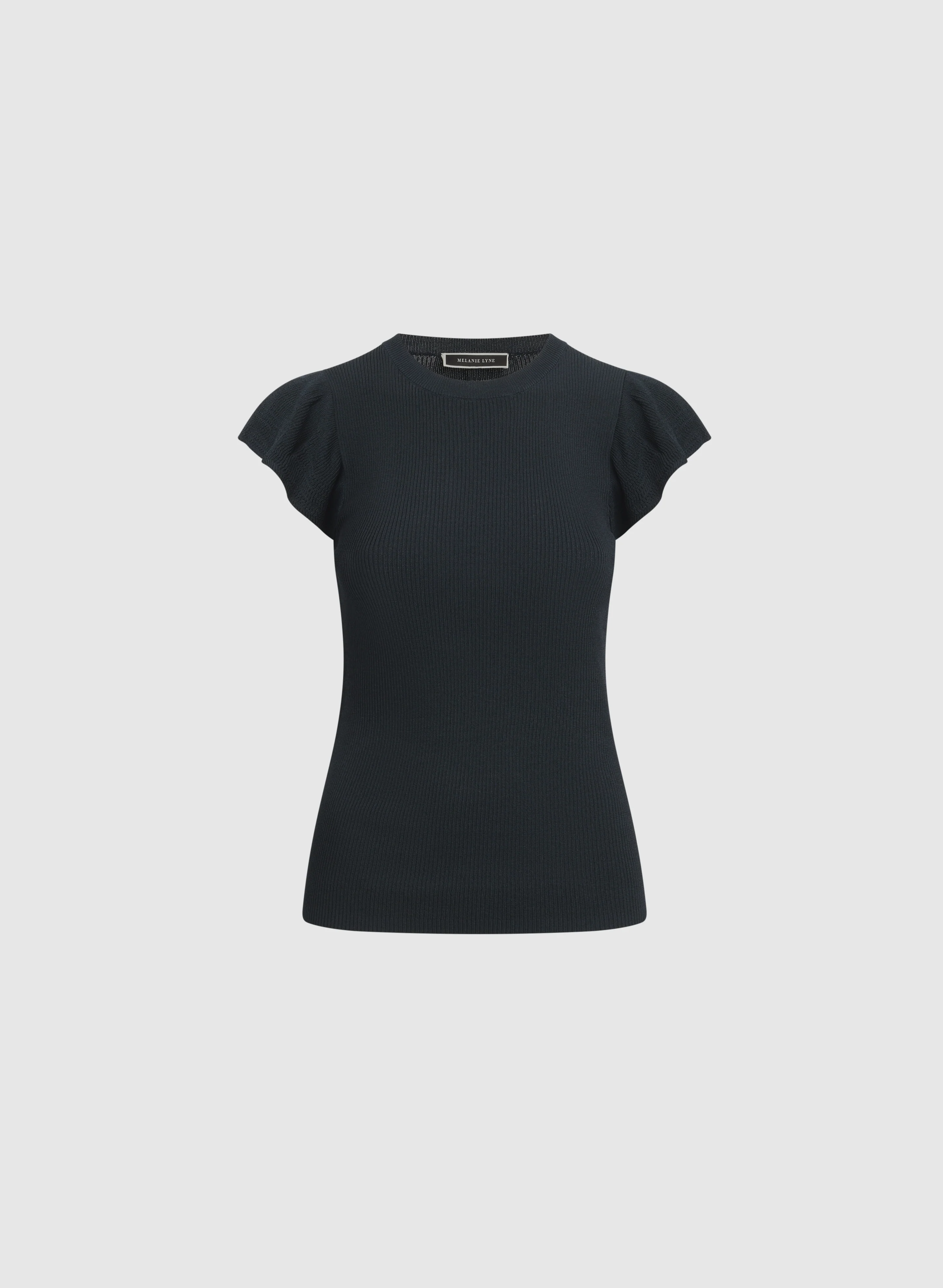 Flutter Sleeve Knit Top - Image 6