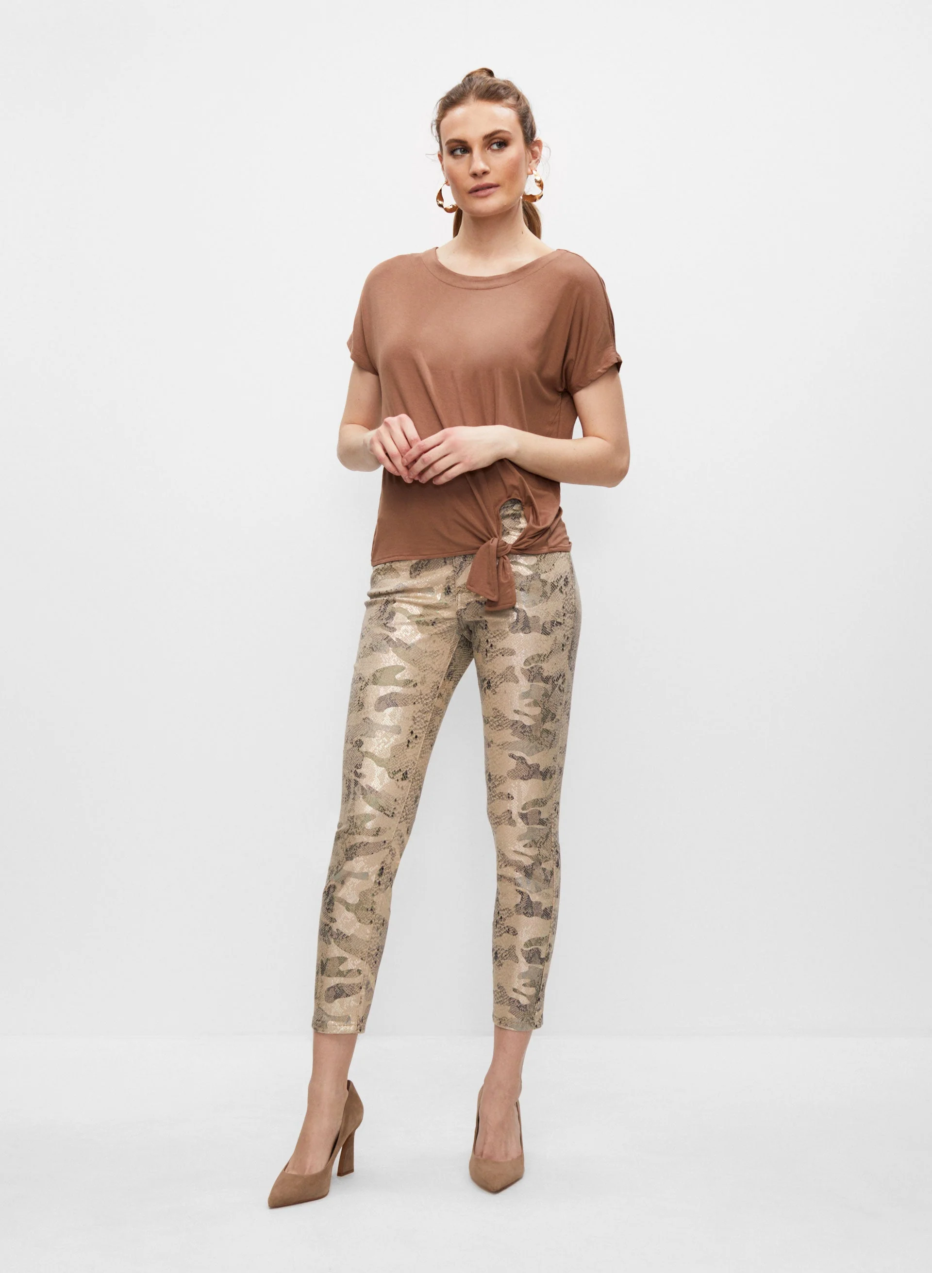 Frank Lyman - Camouflage Print Pants - Image 3