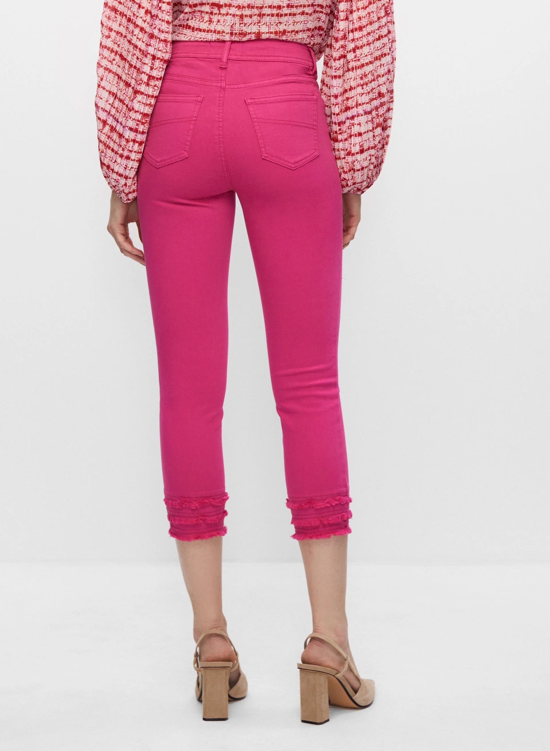 Frank Lyman - Ruffle Hem Jeans - Image 2